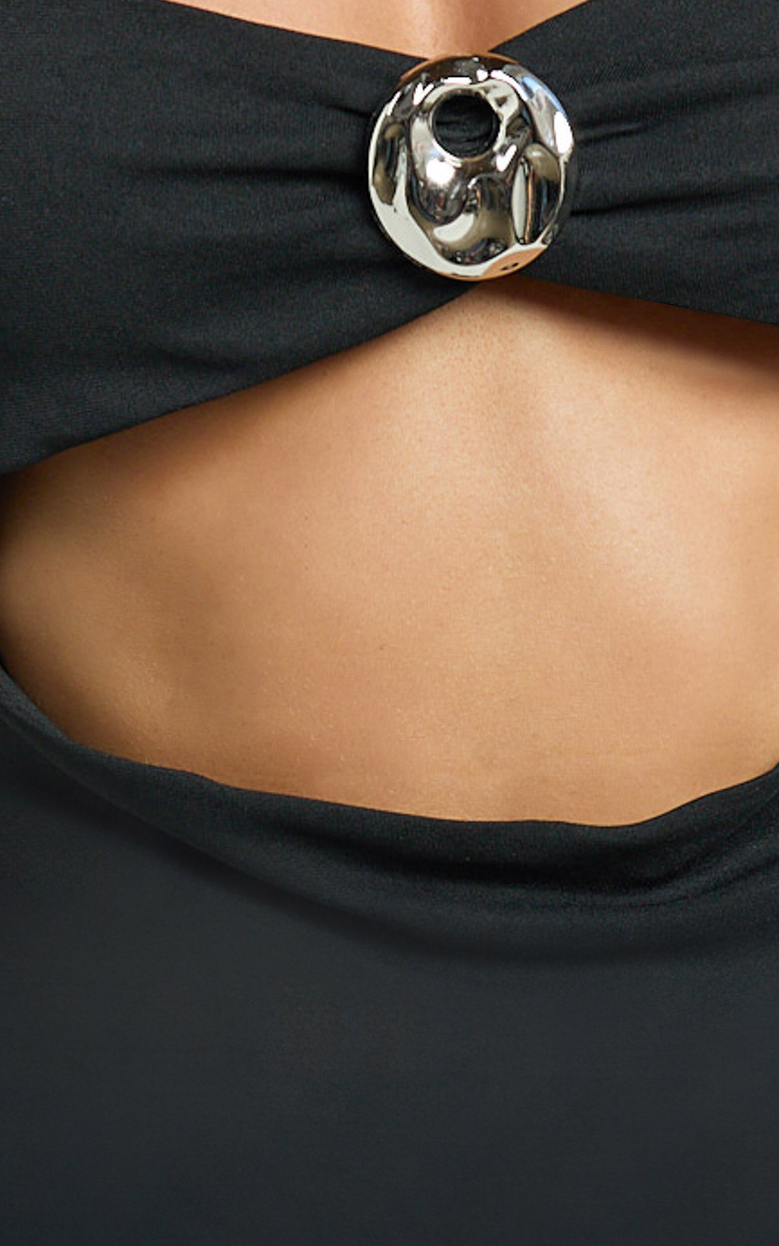 Lioness - After Hours Midi Dress in Onyx