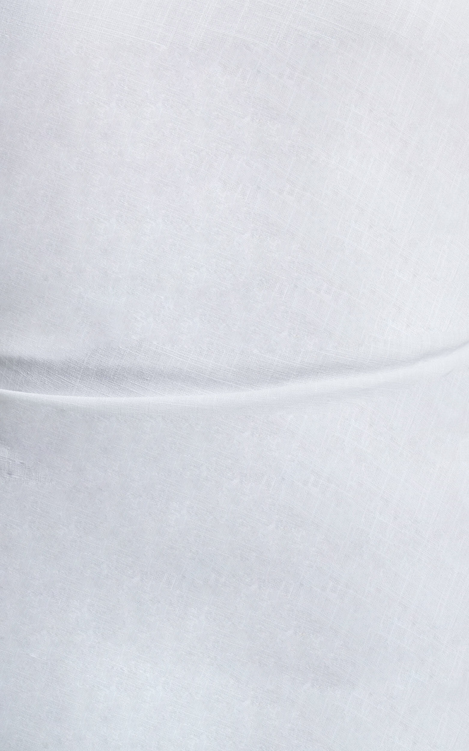 Runaway The Label - Aristi Mini Linen Blend Dress in White