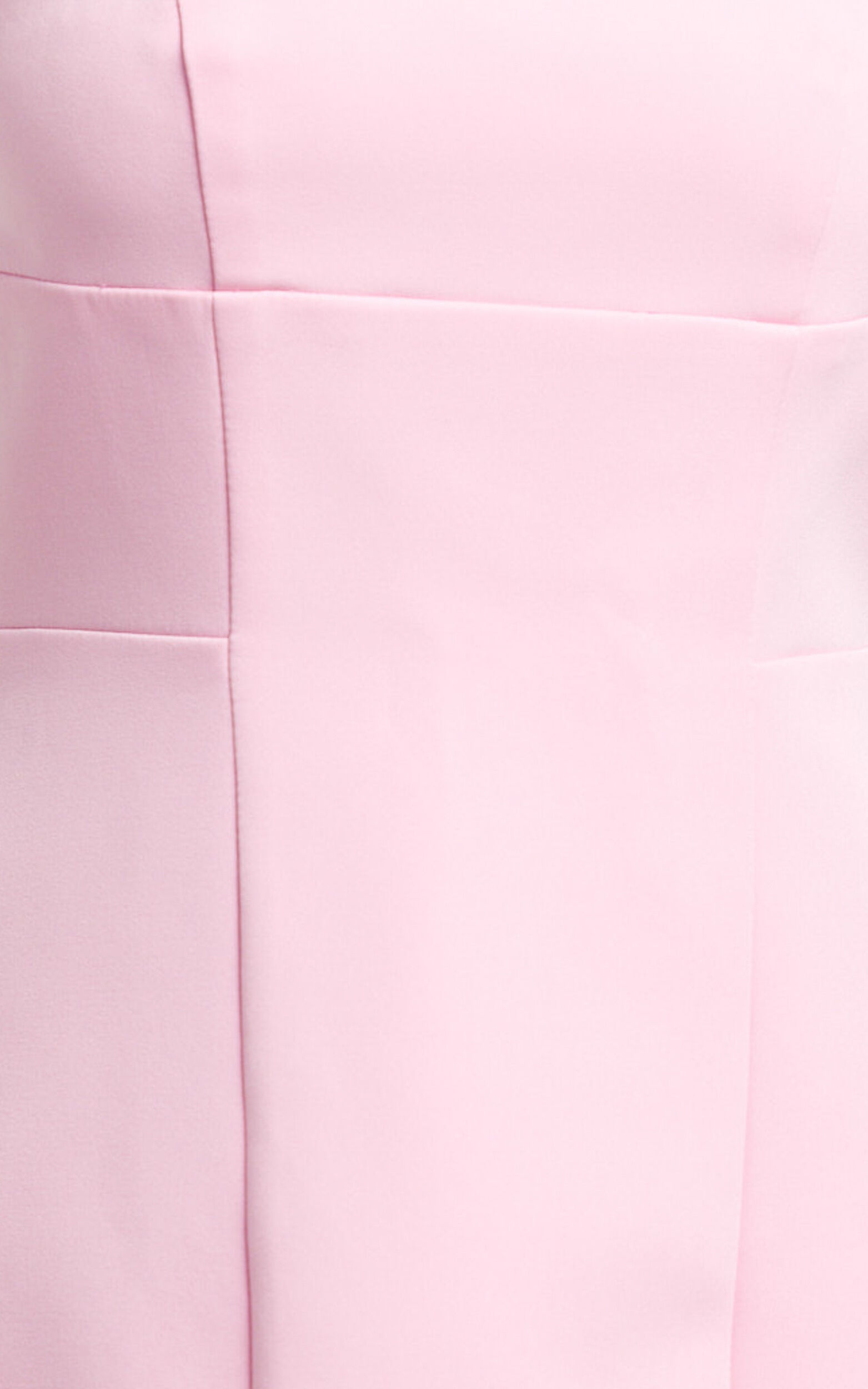 Catharine Mini Dress - Strapless A Line Dress in Pink