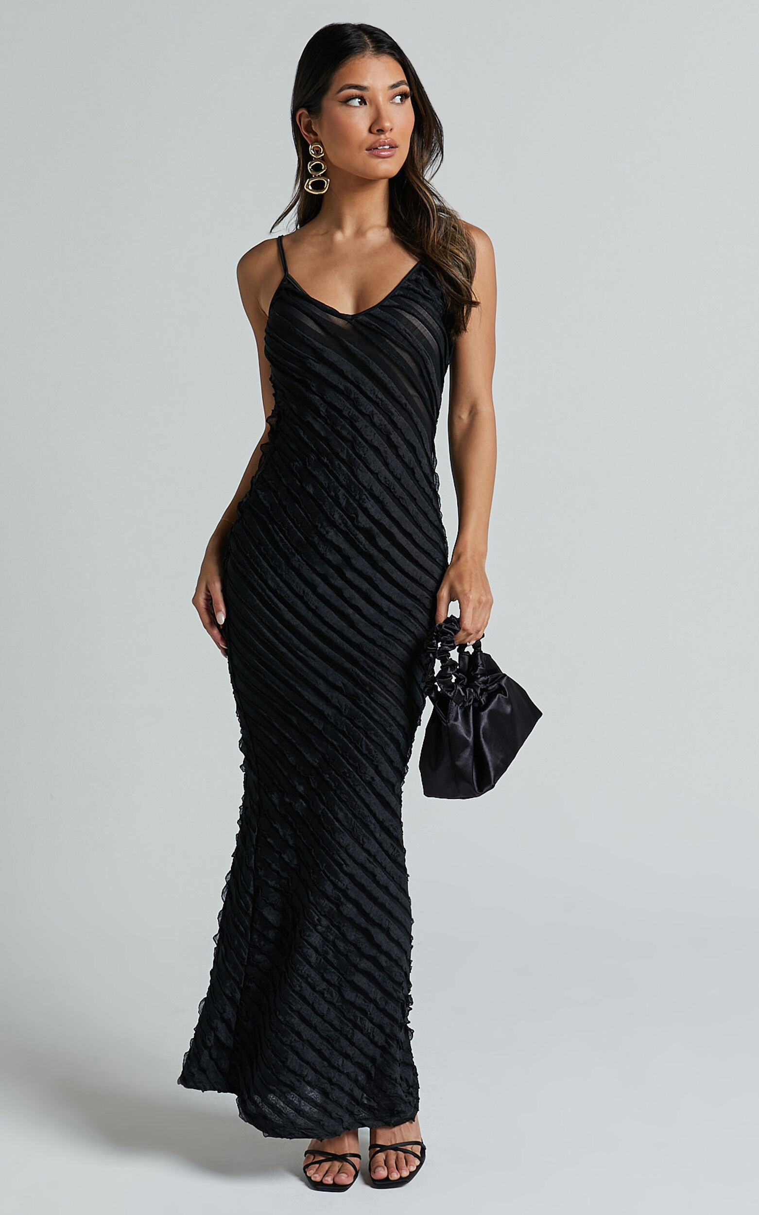 Runaway The Label - Opaline Maxi Dress in Black