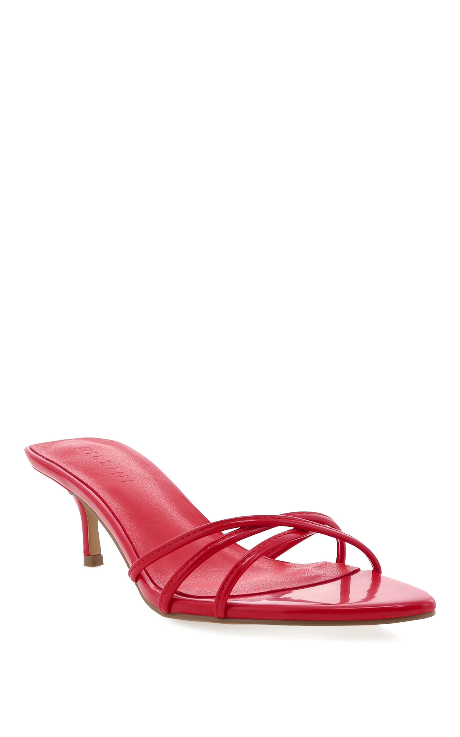 Billini - Jupiter Heels in Scarlet Shine