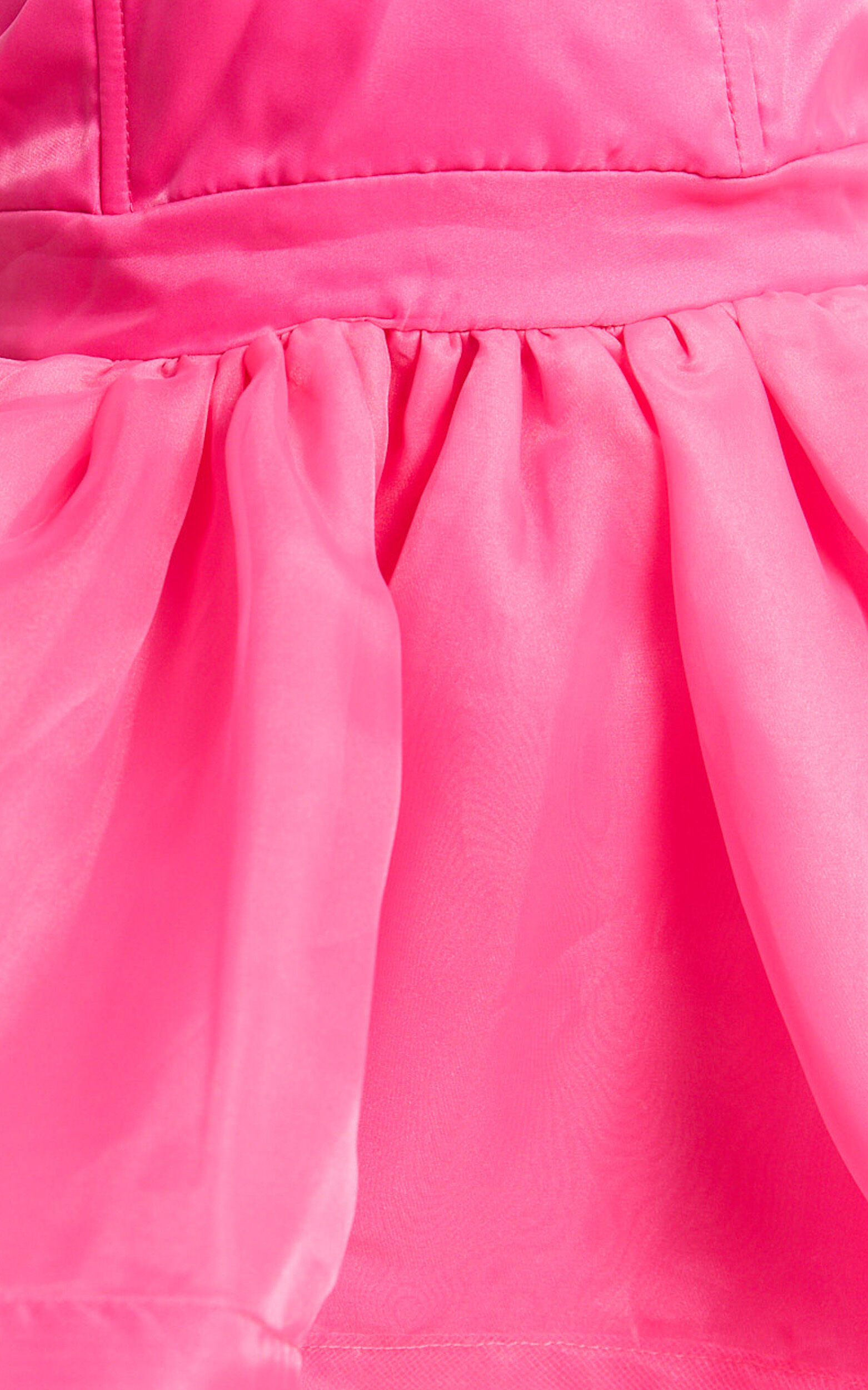 Amalie The Label - Musee Sweetheart High Low Dress in Hot Pink