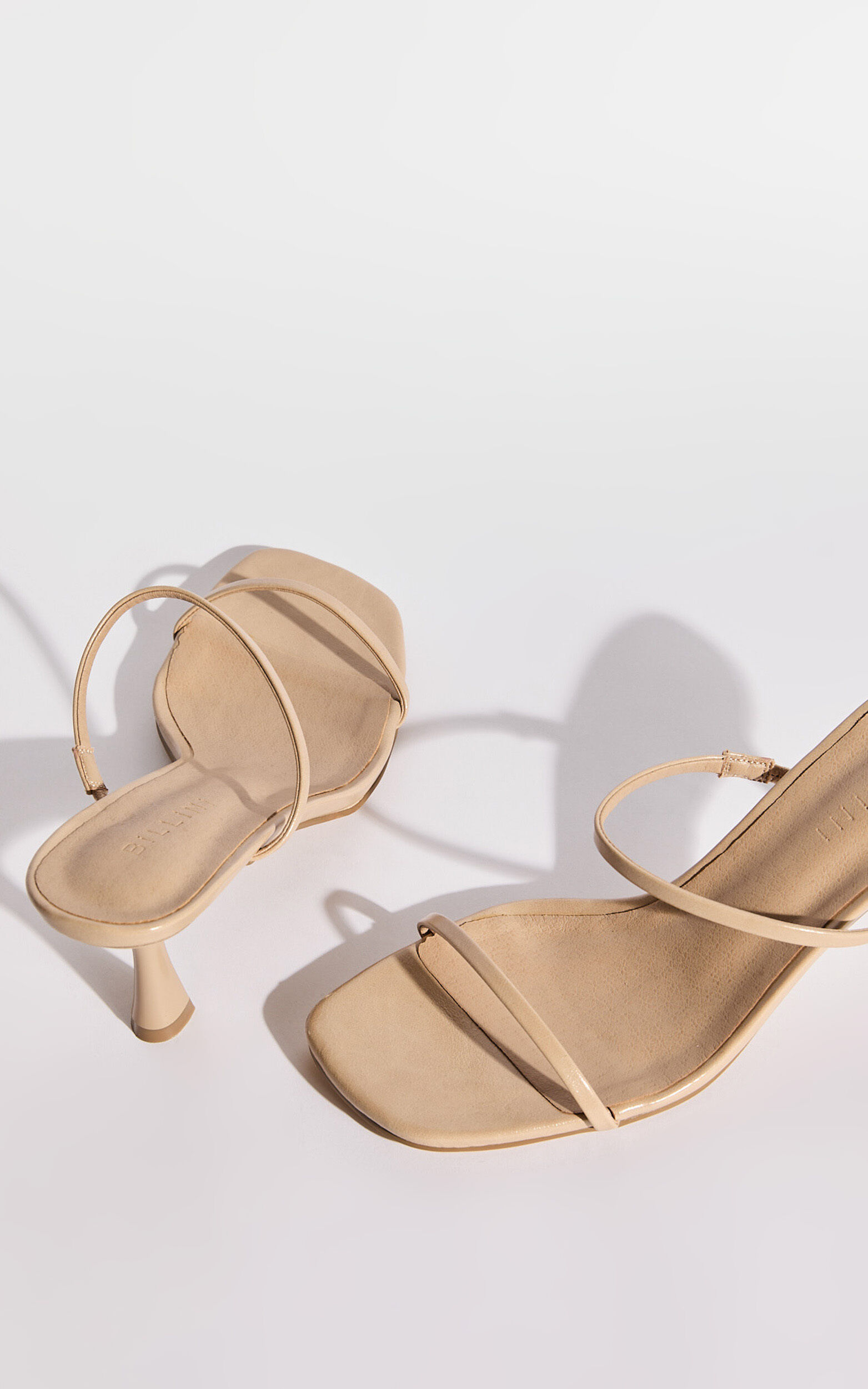 Billini - Qahira Heels in Sesame Shimmer