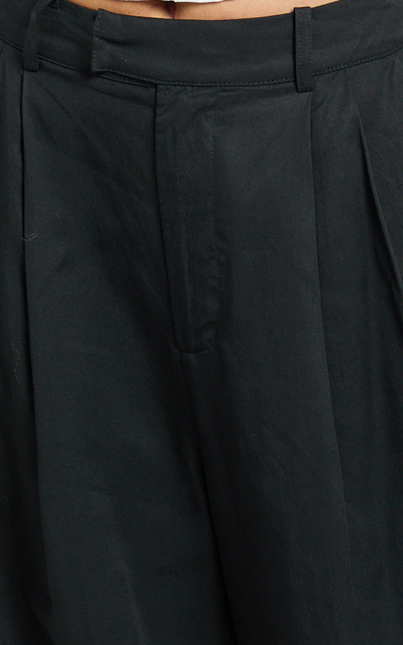 Clarke Pants - High Waist Wide Leg Pants in Black