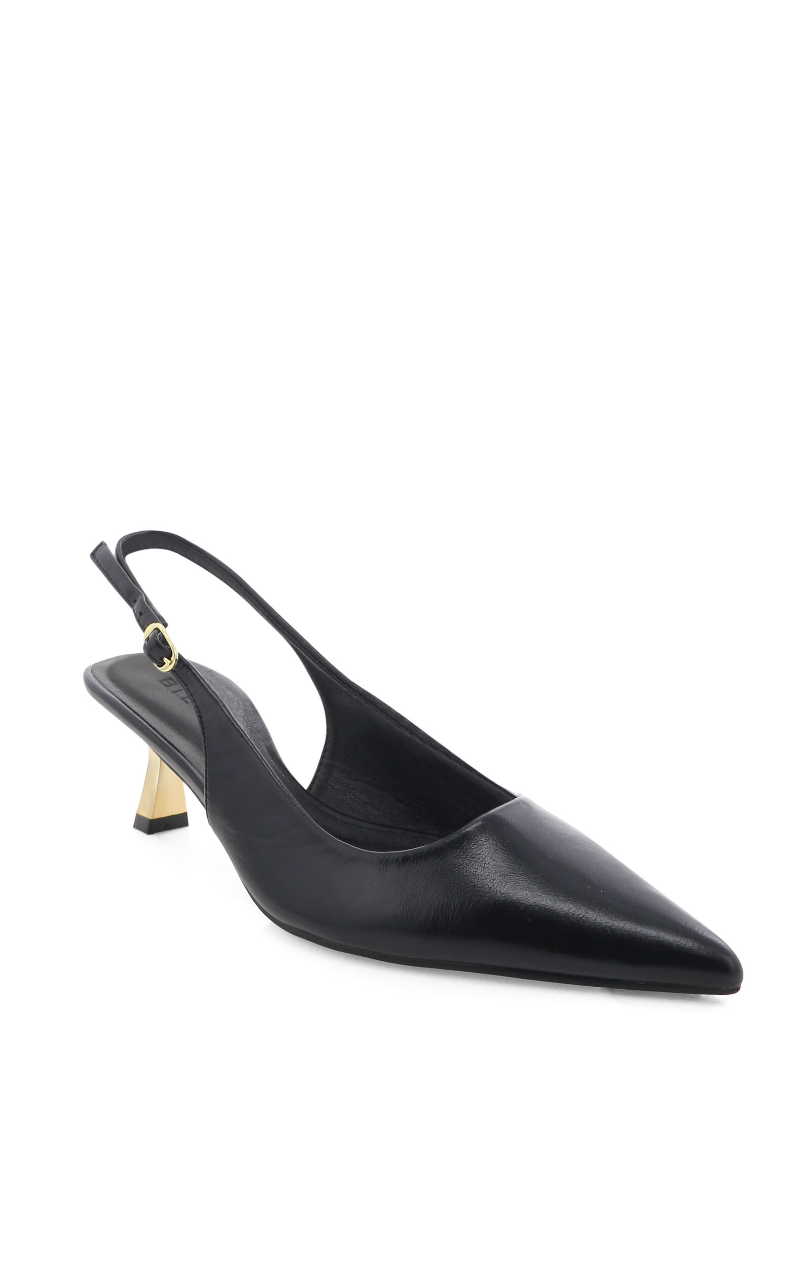 Billini - Anaya Heels in Black Shine Gold
