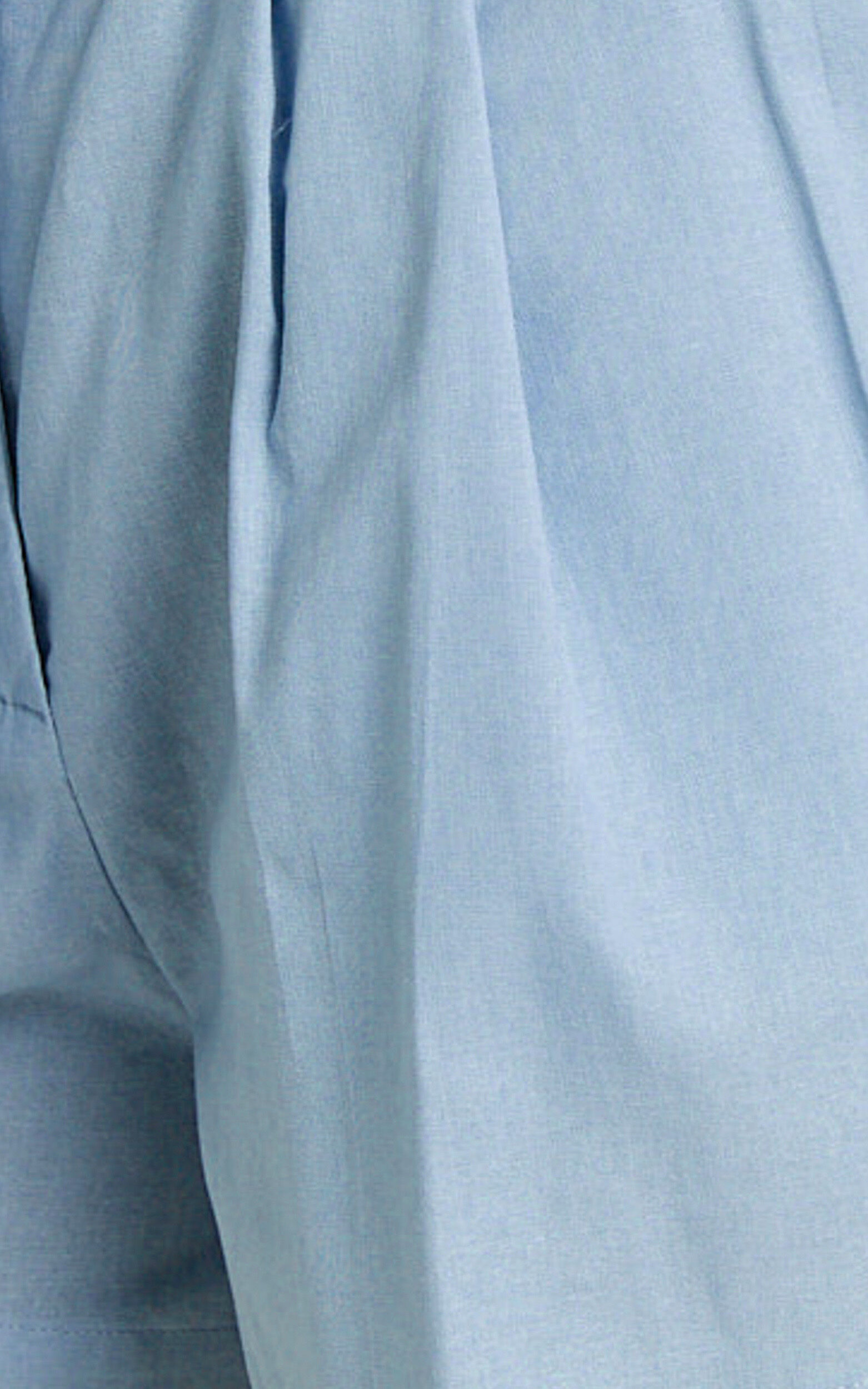 Marlee Two Piece Set - Linen Button Through Vest and Shorts Set in Blue