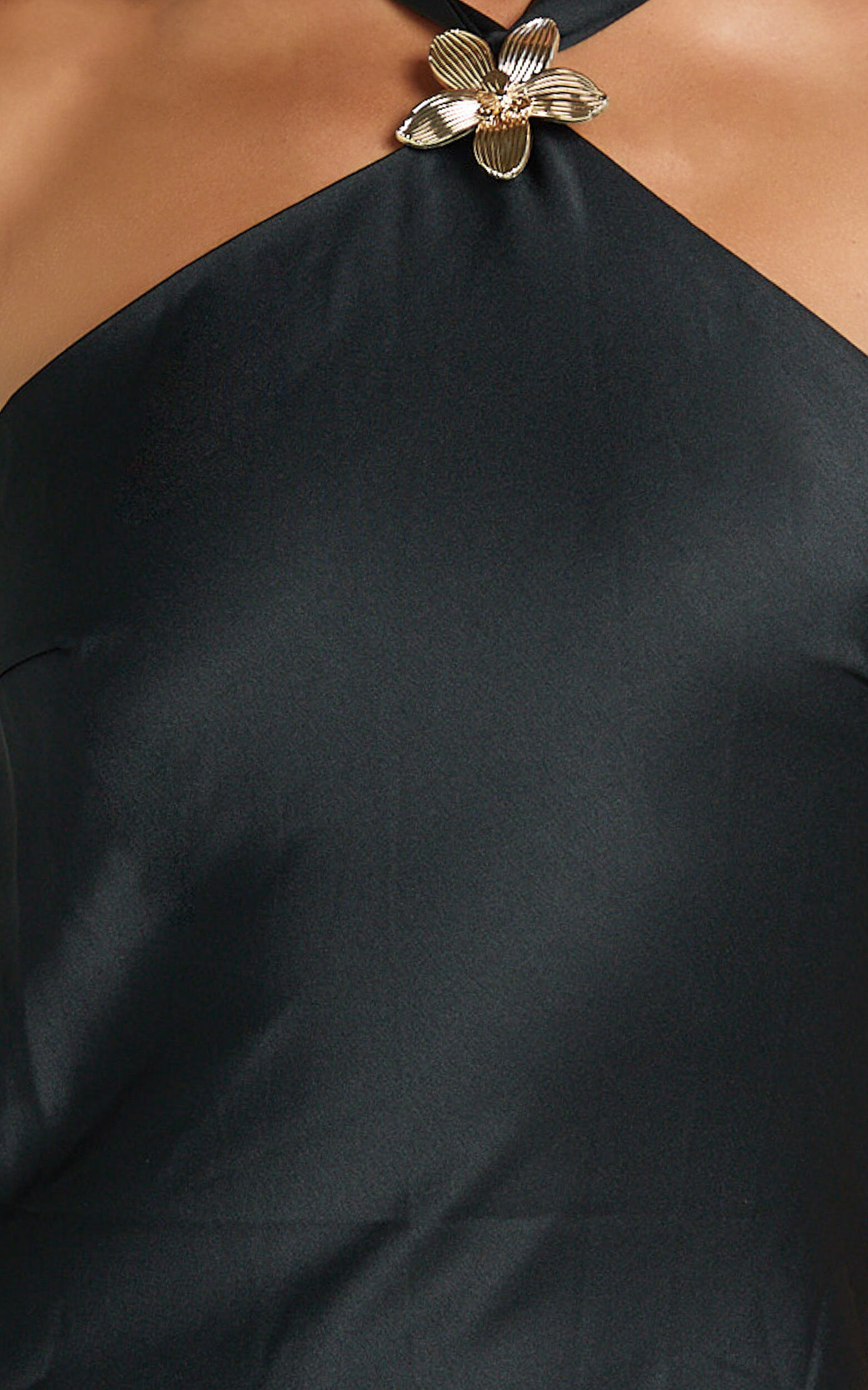 Runaway The Label - Chara Maxi Dress in Black