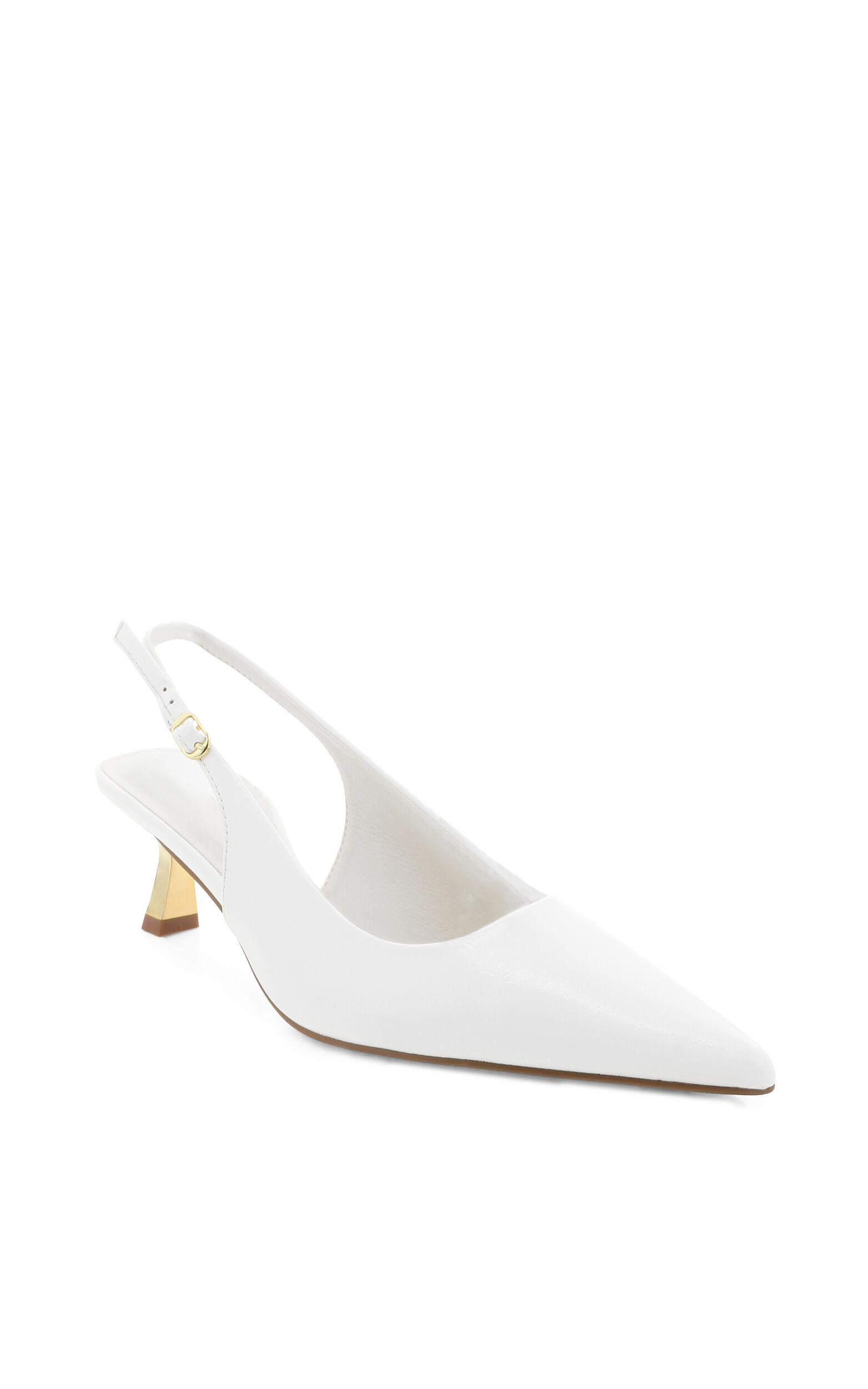 Billini - Anaya Heels in White Shine Gold