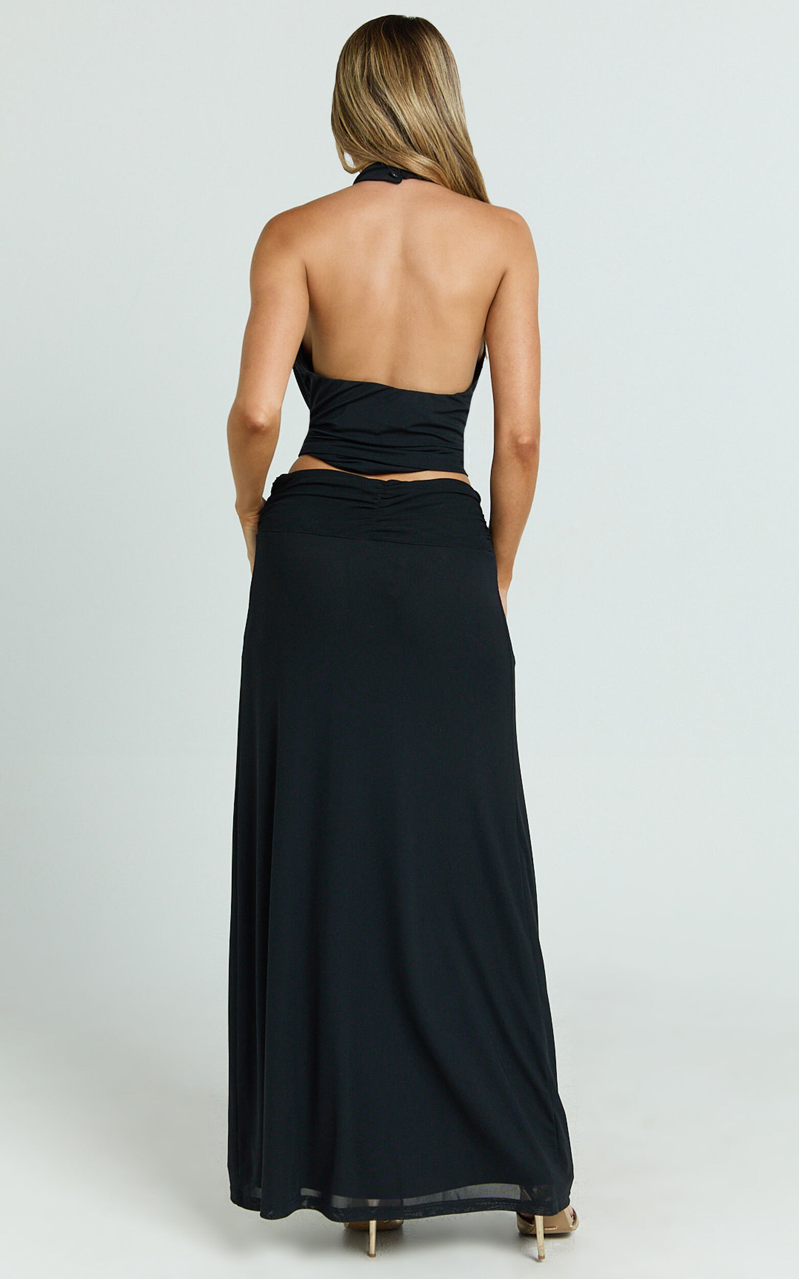 Runaway The Label - Farley Maxi Skirt in Black