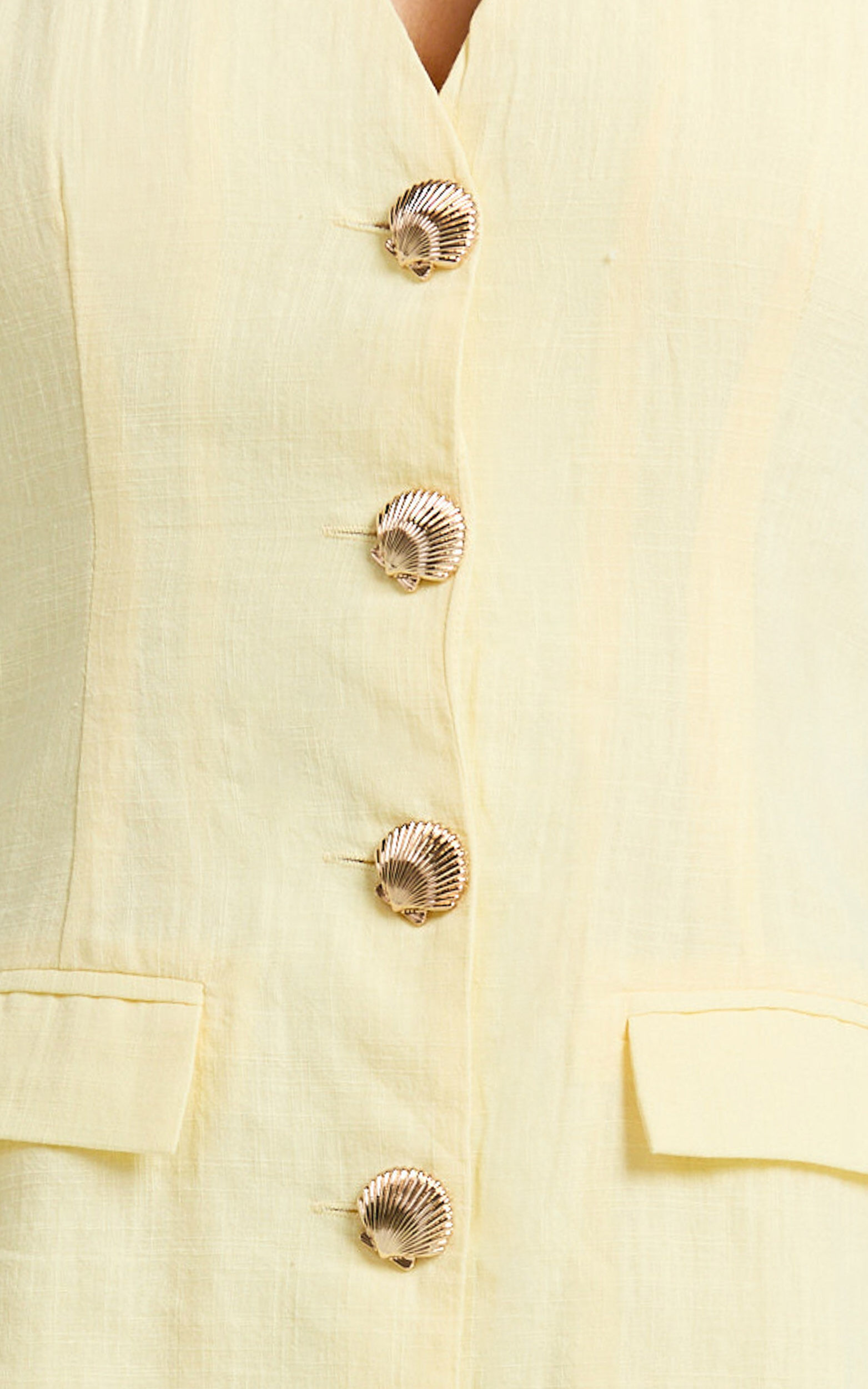 Runaway The Label - Halzie Mini Dress in Lemon