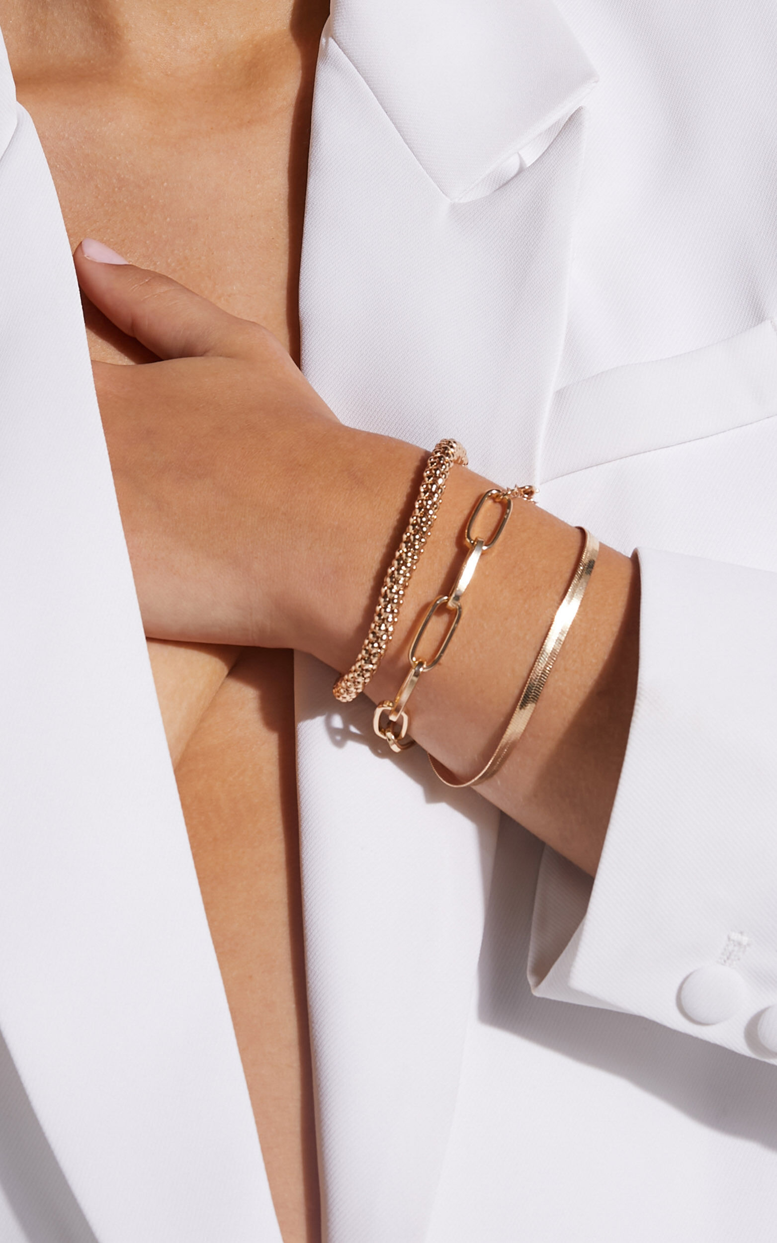 Hendrix Multipack Bracelet Set in Gold