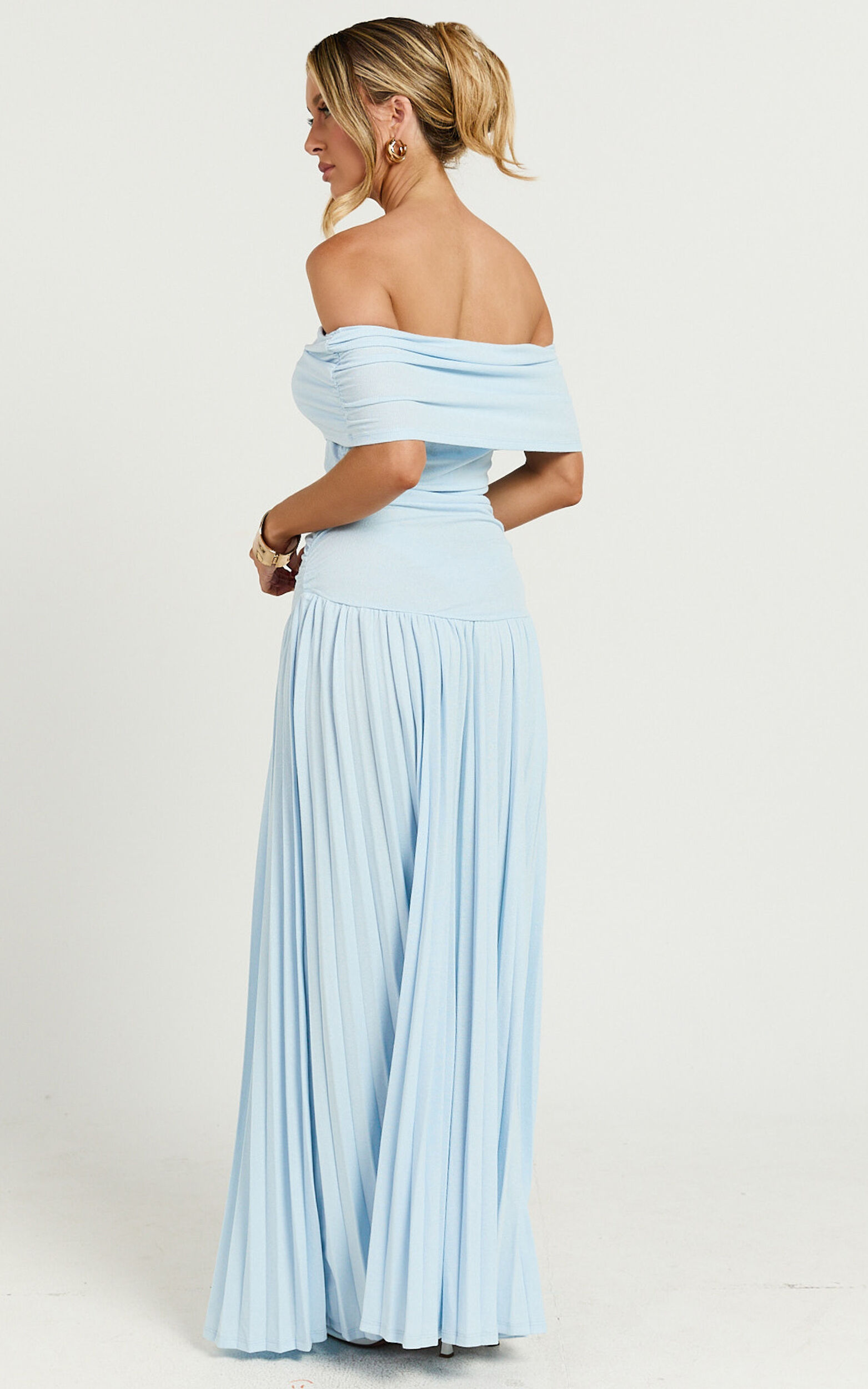 Lioness - Field of Dreams Maxi Dress in Soft Blue