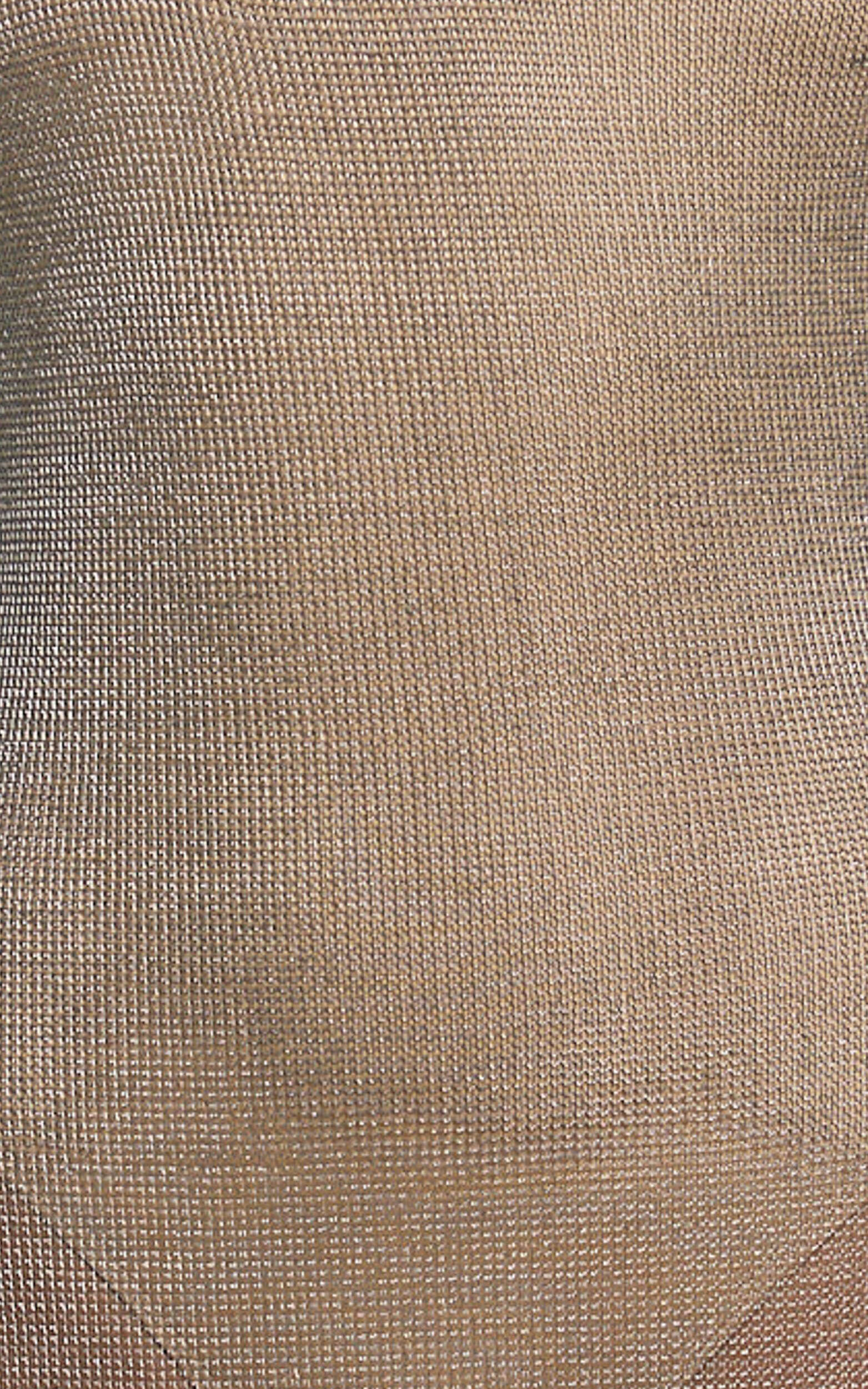 Yelena Maxi Dress - Plunge Glitter Jersey Bodycon Dress in Charcoal