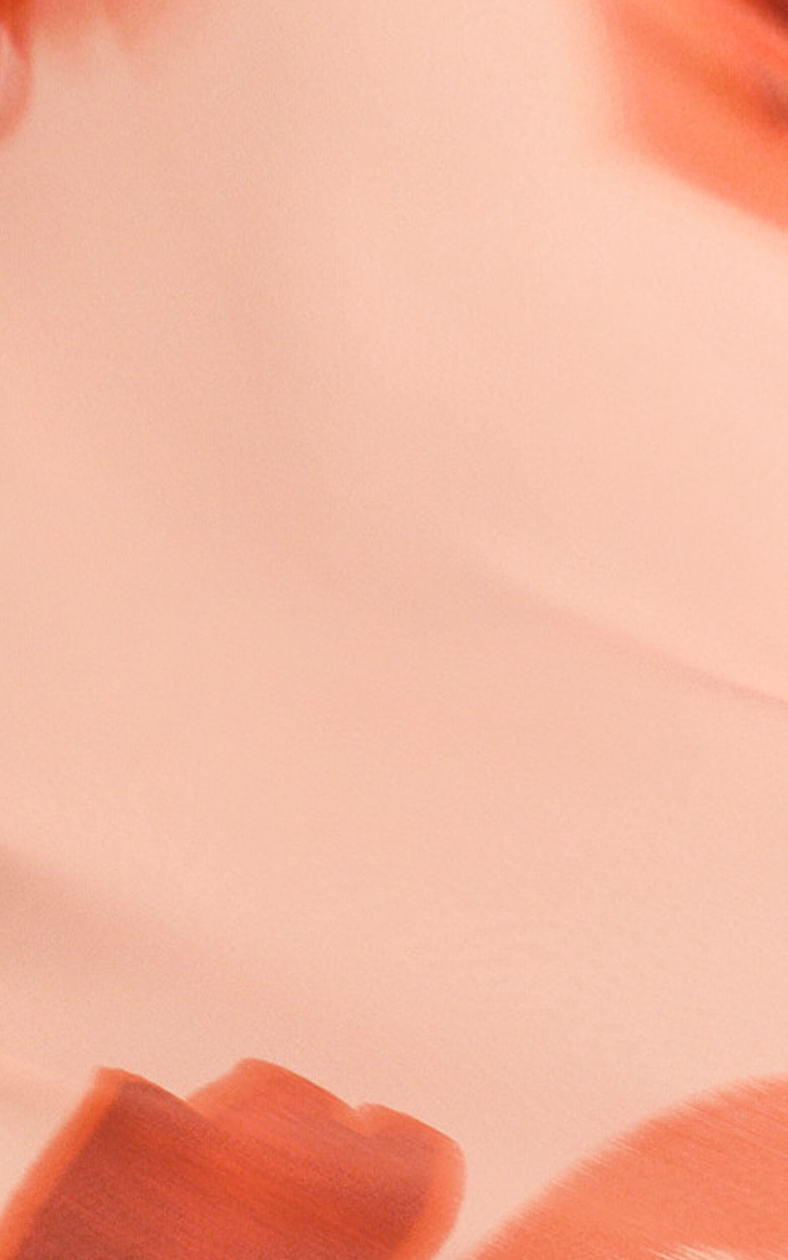 Angie Maxi Dress - Strapless Bias Column Dress with Scarf in Orange