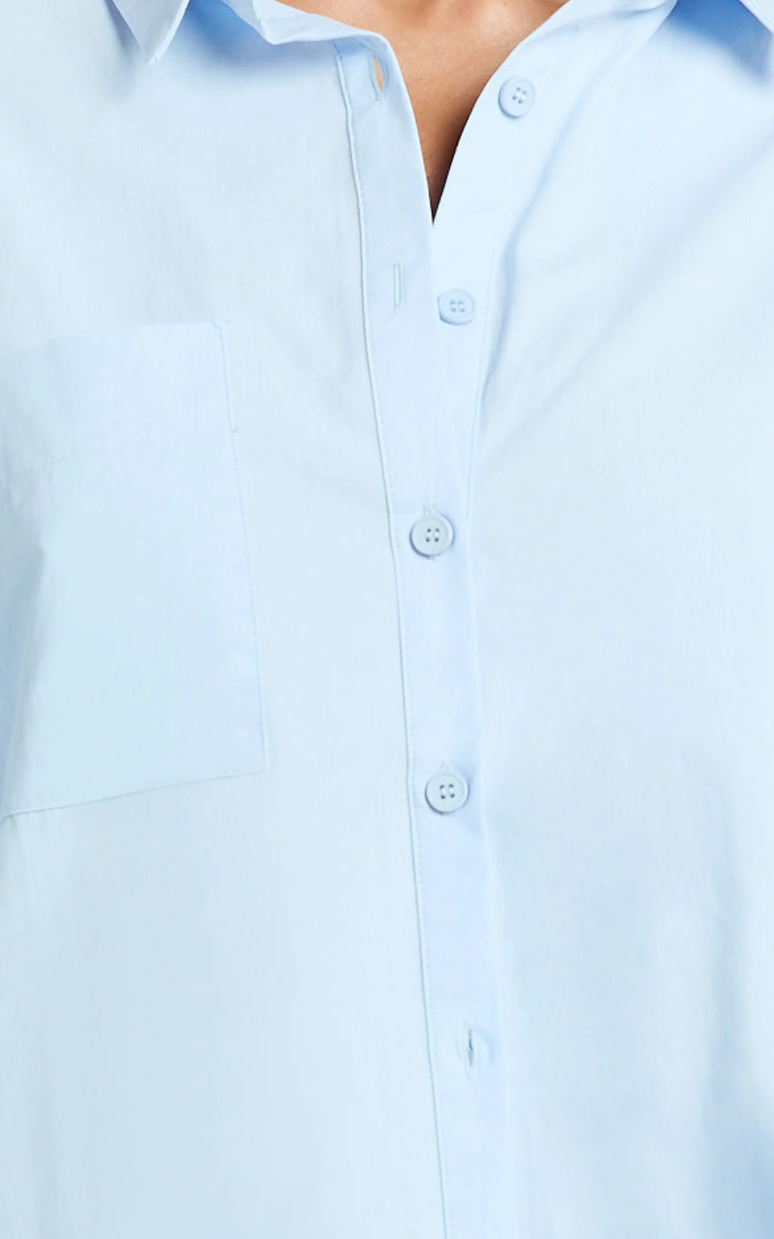 Chaemay Shirt - Long Sleeve Shirt in Blue