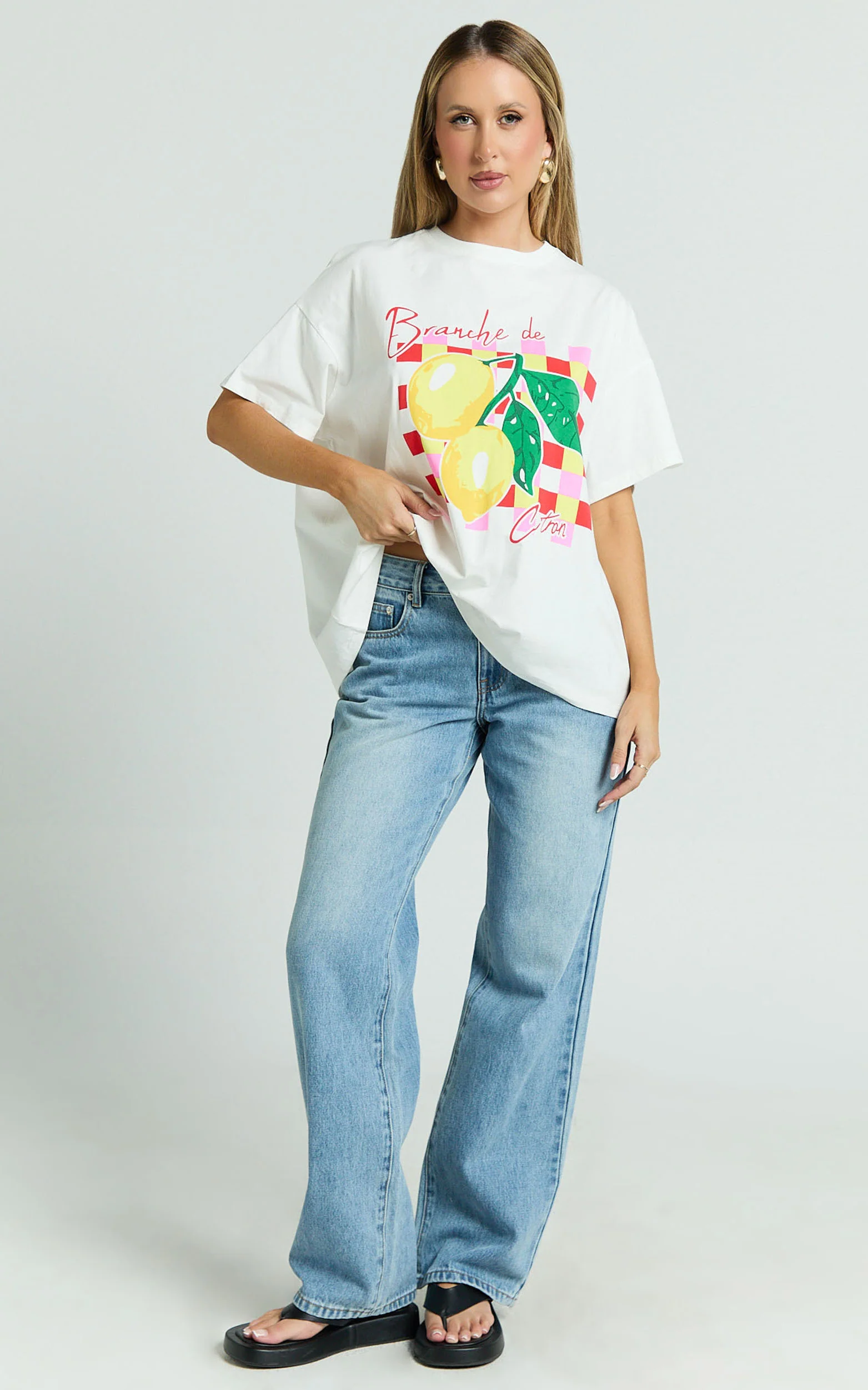 Fiona Top - Shirt in White