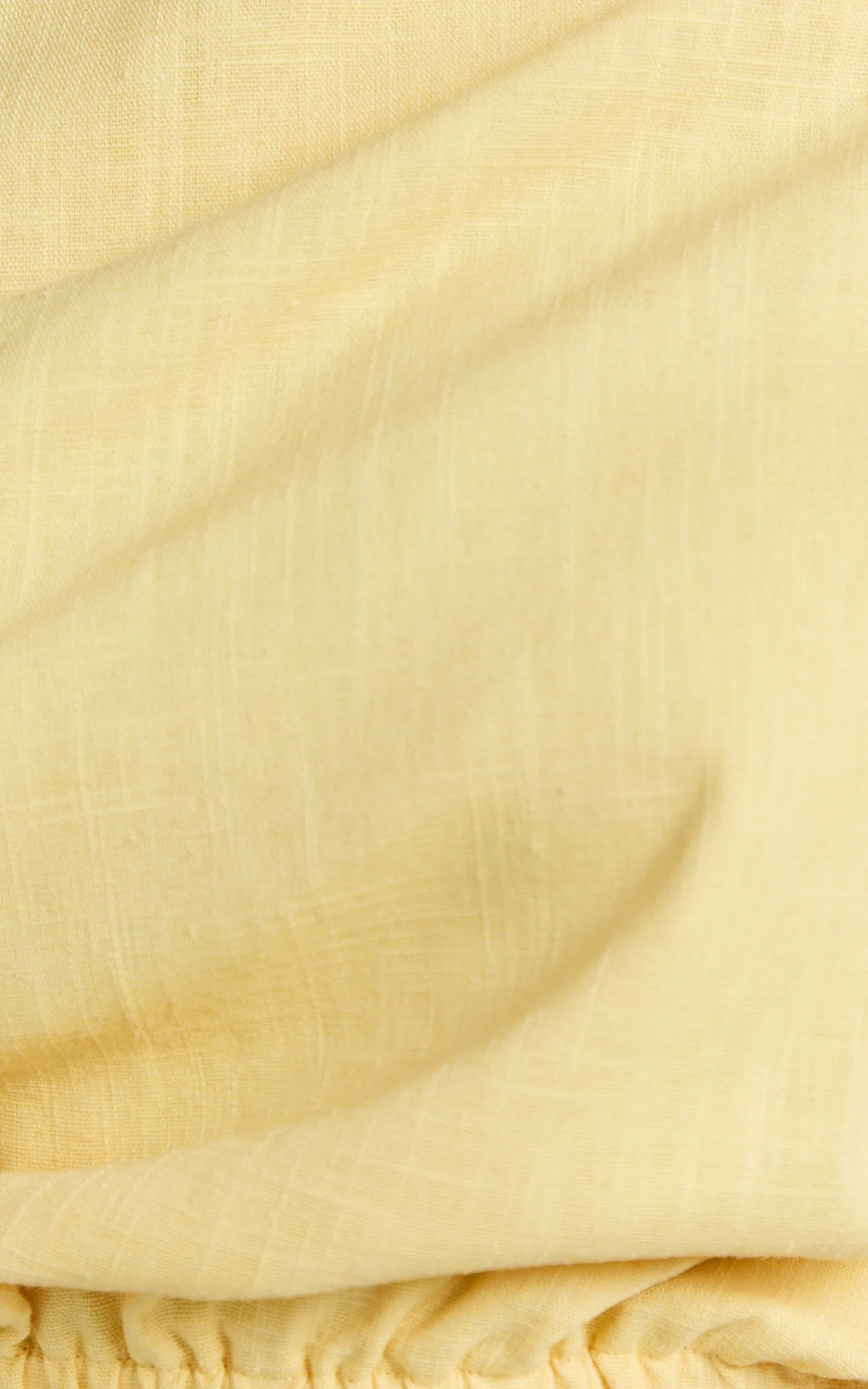 Adora Top - Asymmetrical Top in Yellow