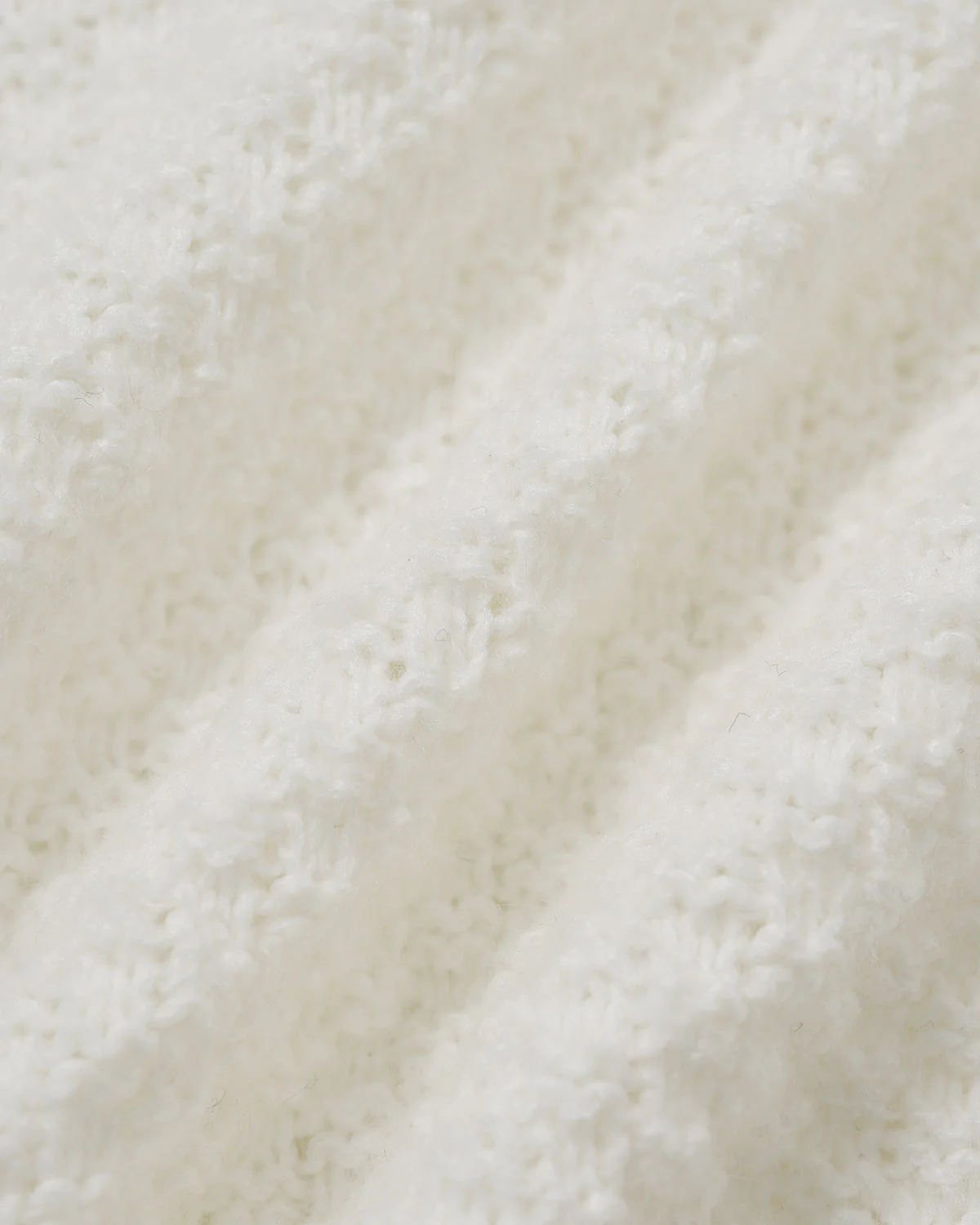 White Contrasting Single Breasted Knit Cardigan