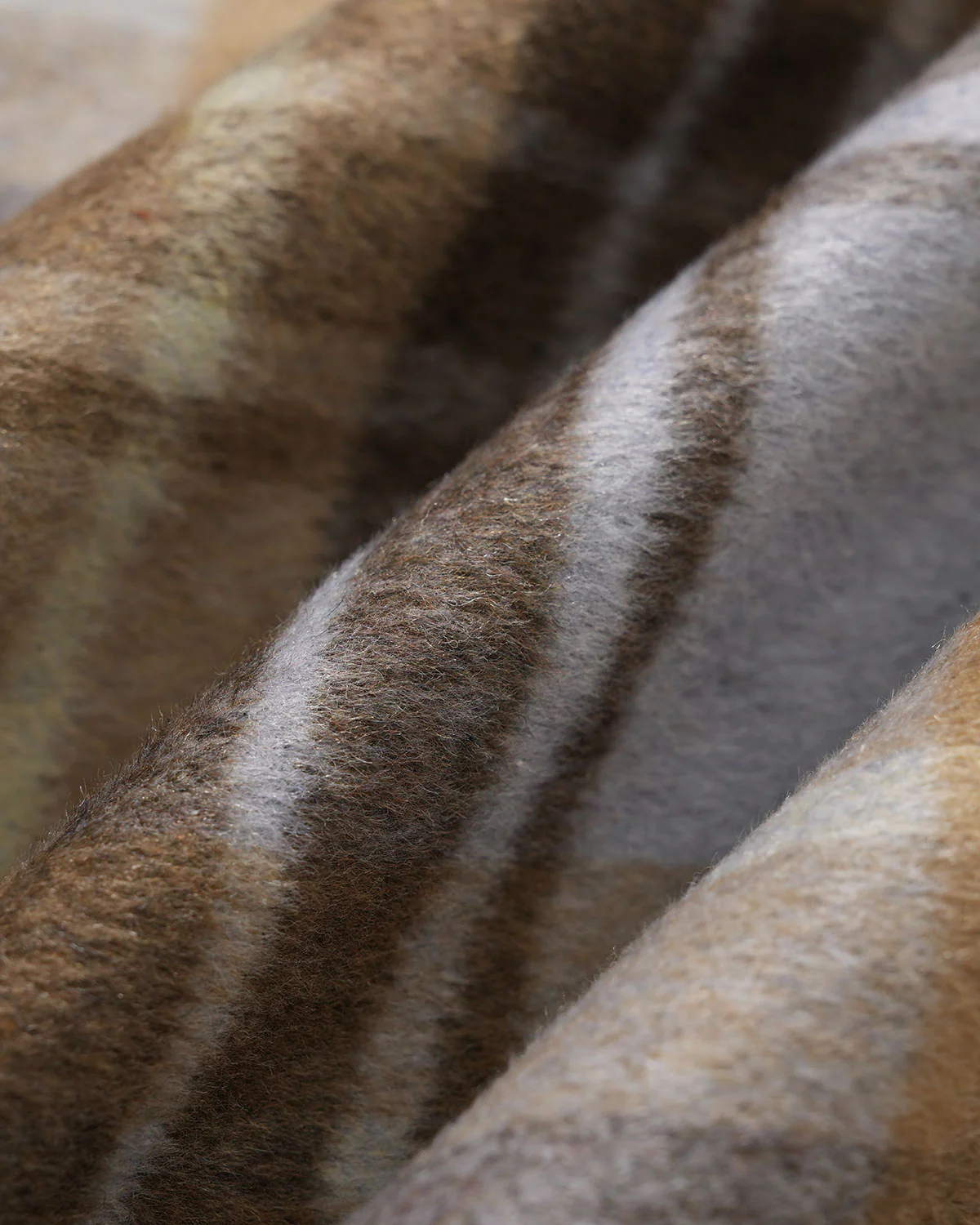 Brown Plaid Loose Jacket