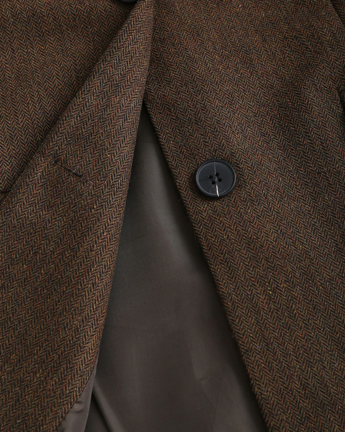 Brown Single Breasted Blazer