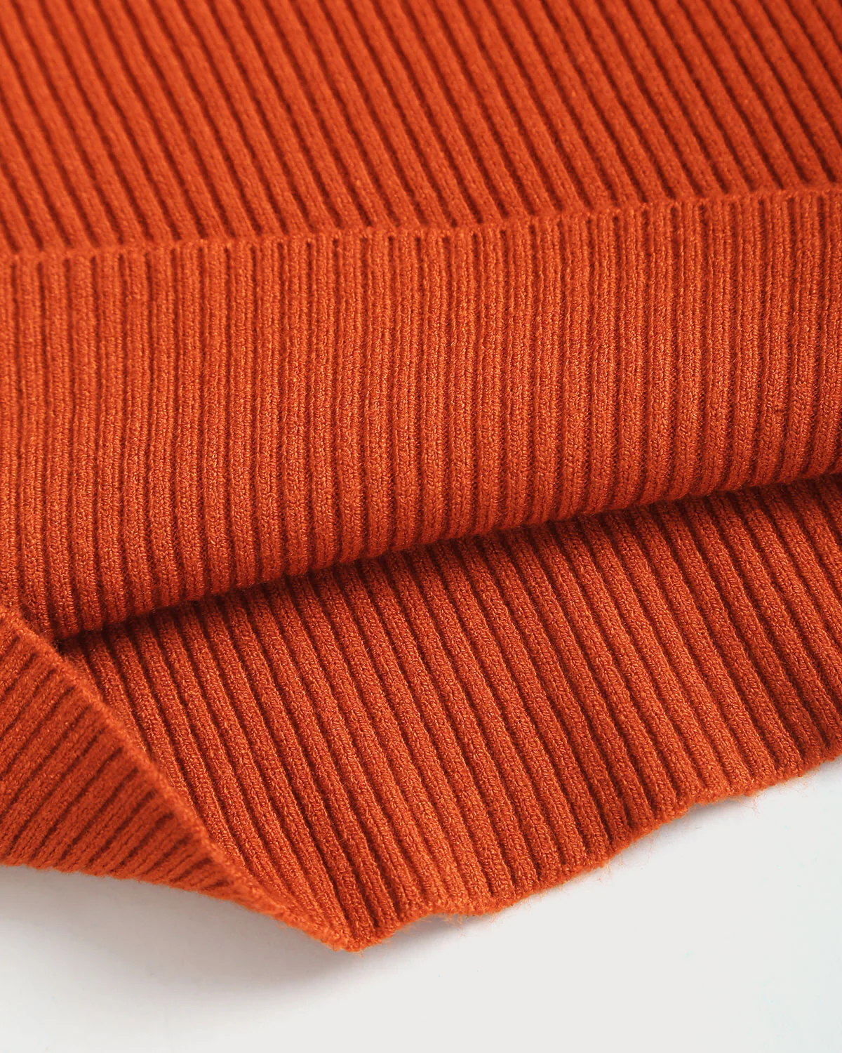 Brick Red Turtle Pullover Sweater