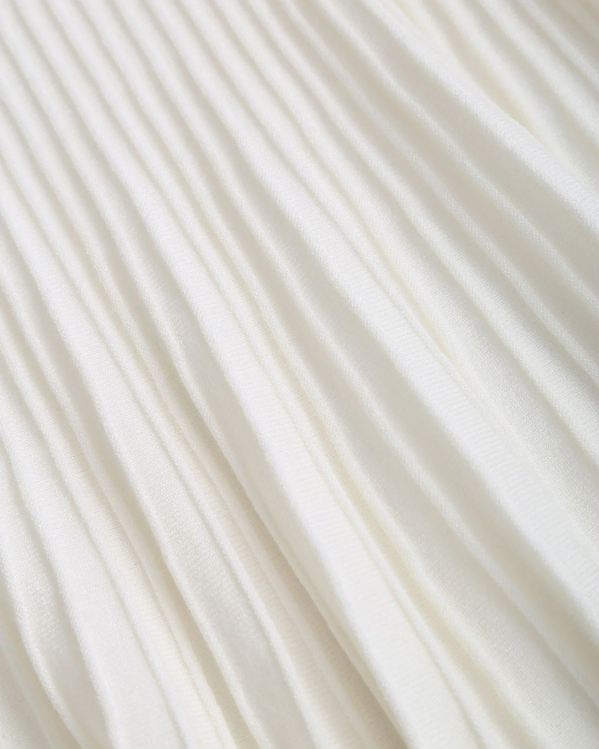 White Contrasting A-Line Sweater Dress