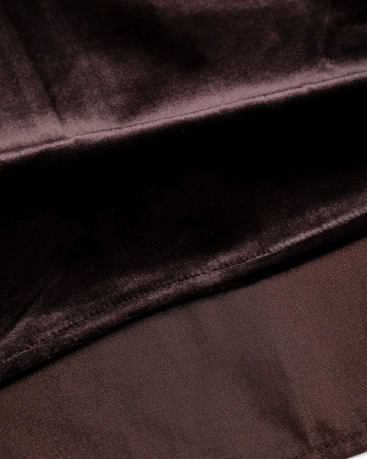 Coffee Elastic Waist Straight Midi Skirt