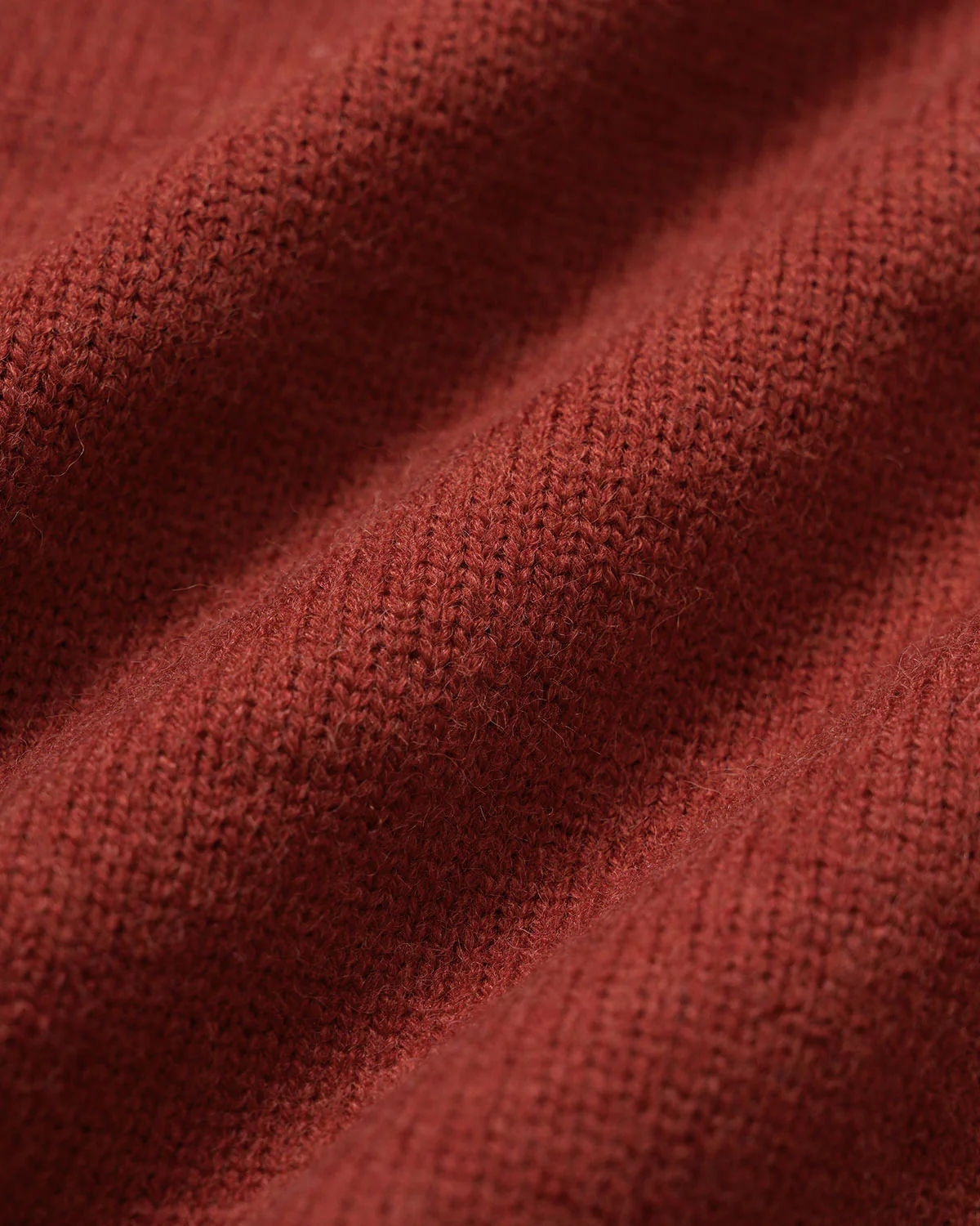 Wine Red  Contrasting Loose Sweater