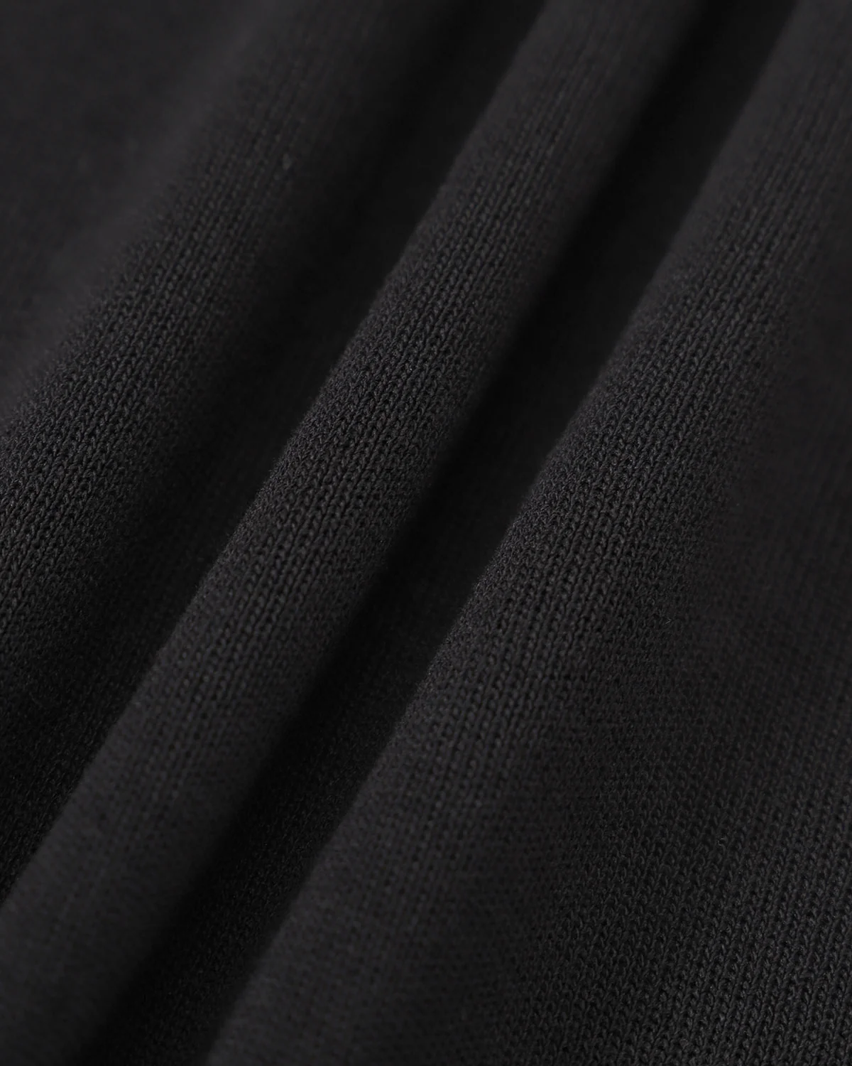 Black Contrasting Long Sleeve Sweater Mini Dress