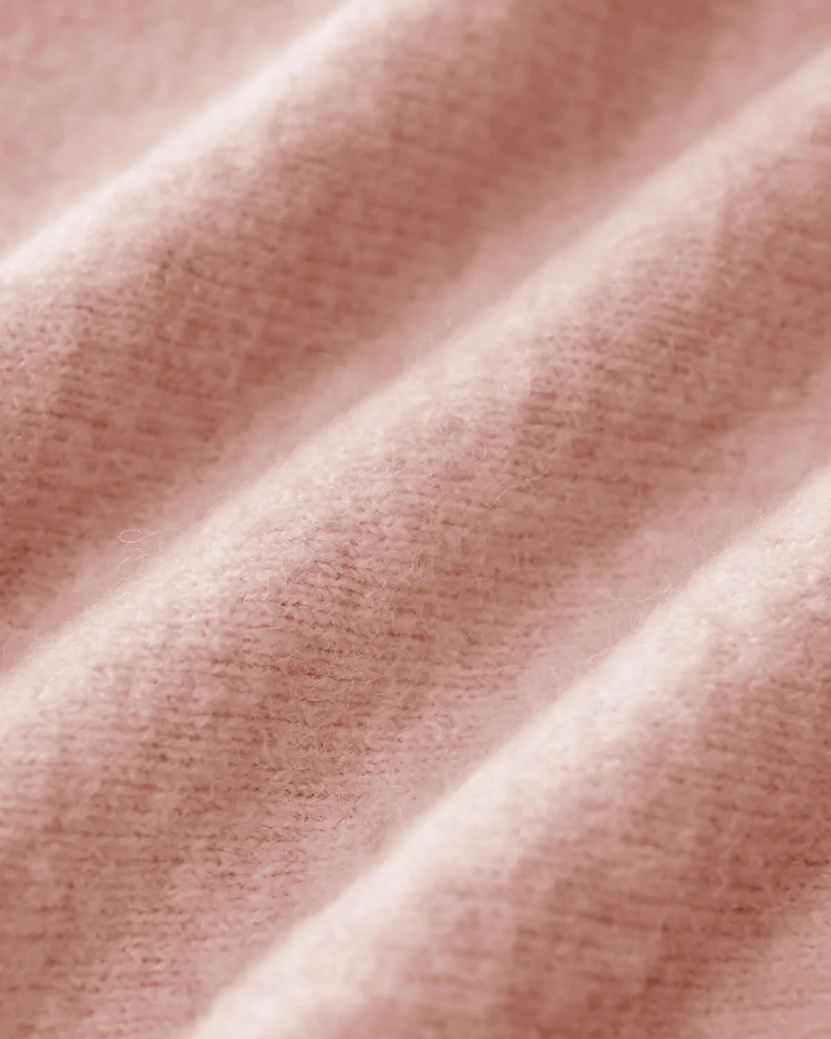 Pink Round Neck Knit Cardigan