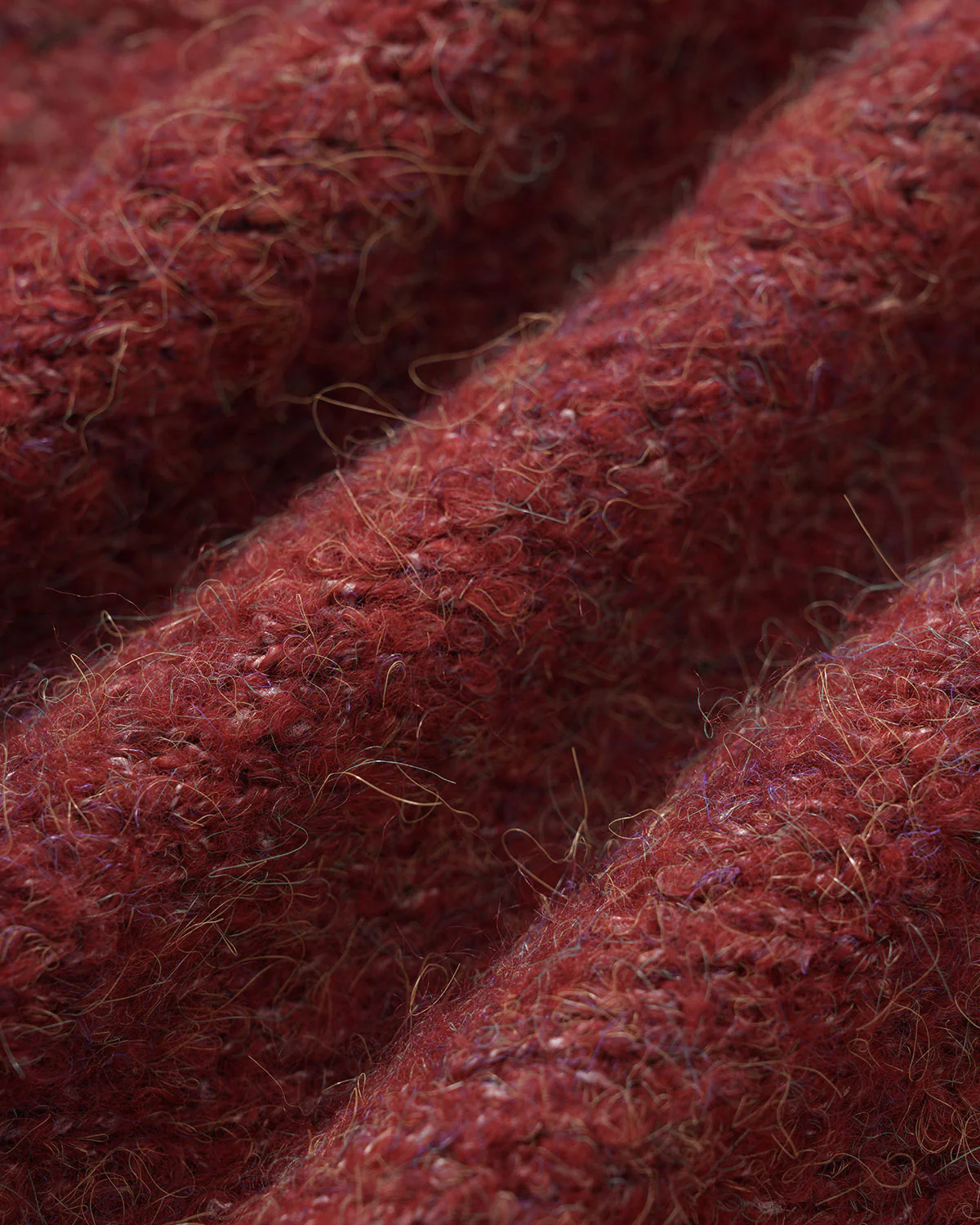 Red Turtle Knit Cardigan