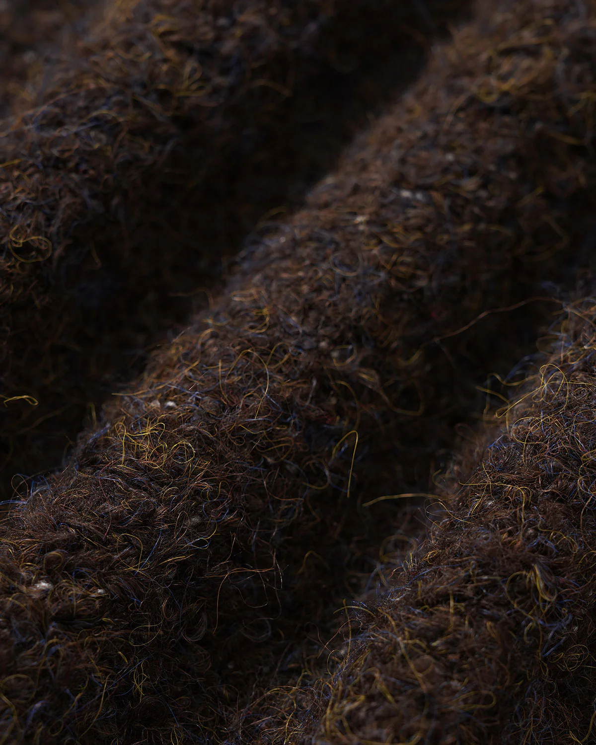 Coffee Turtle Knit Cardigan