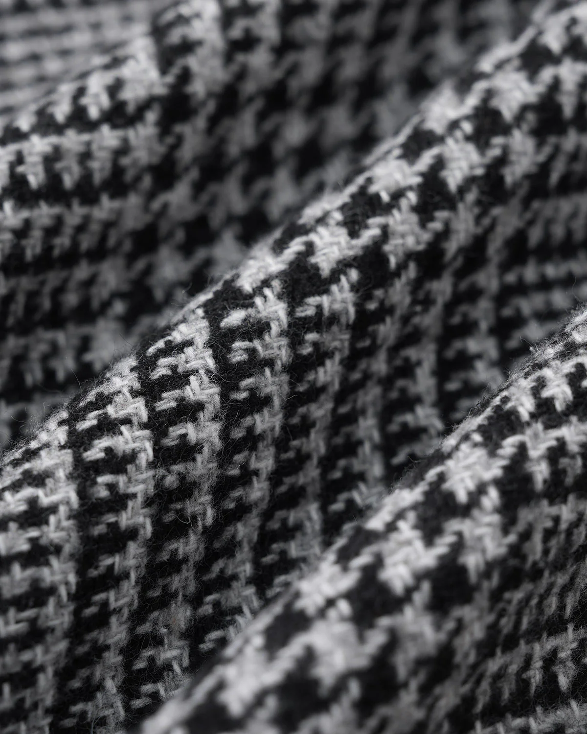 Black Plaid Trench Coat