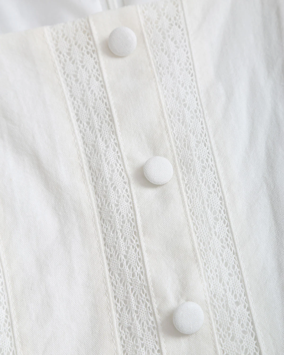 White Square Neck A-Line Mini Dress