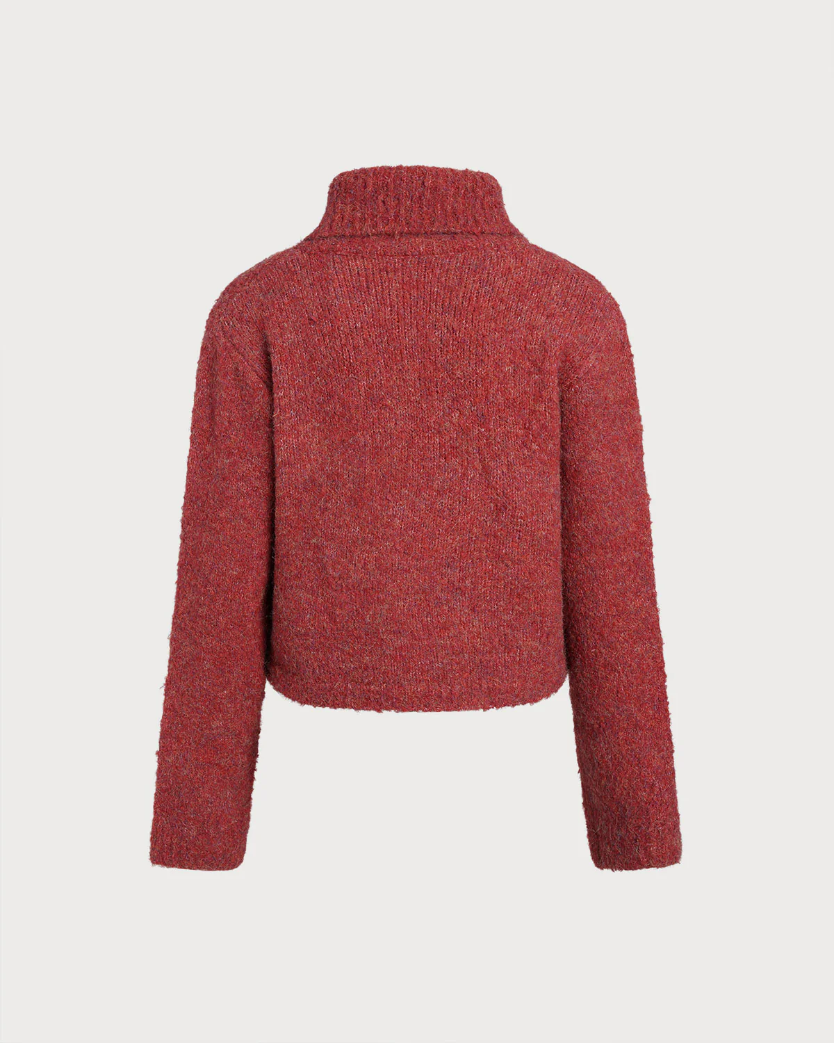 Red Turtle Knit Cardigan