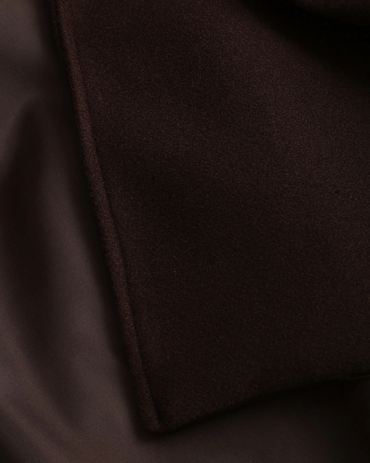 Coffee Belted Shawl Coat