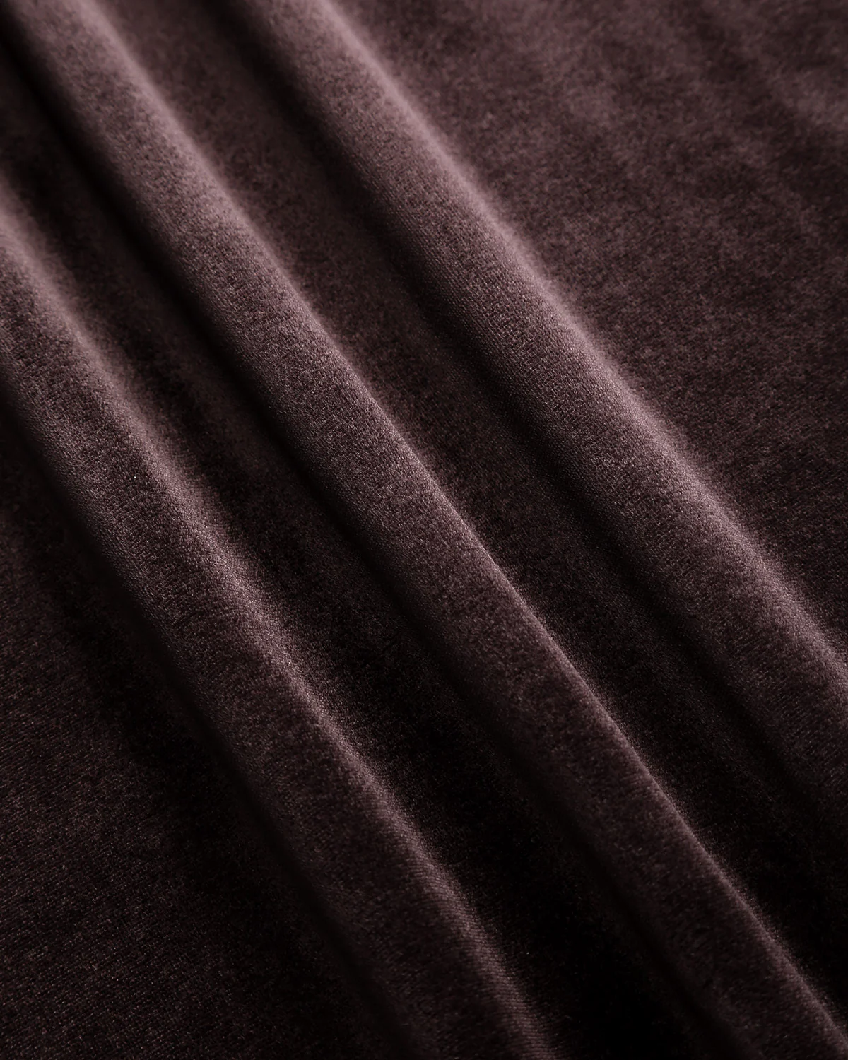 Coffee Elastic Waist Straight Midi Skirt