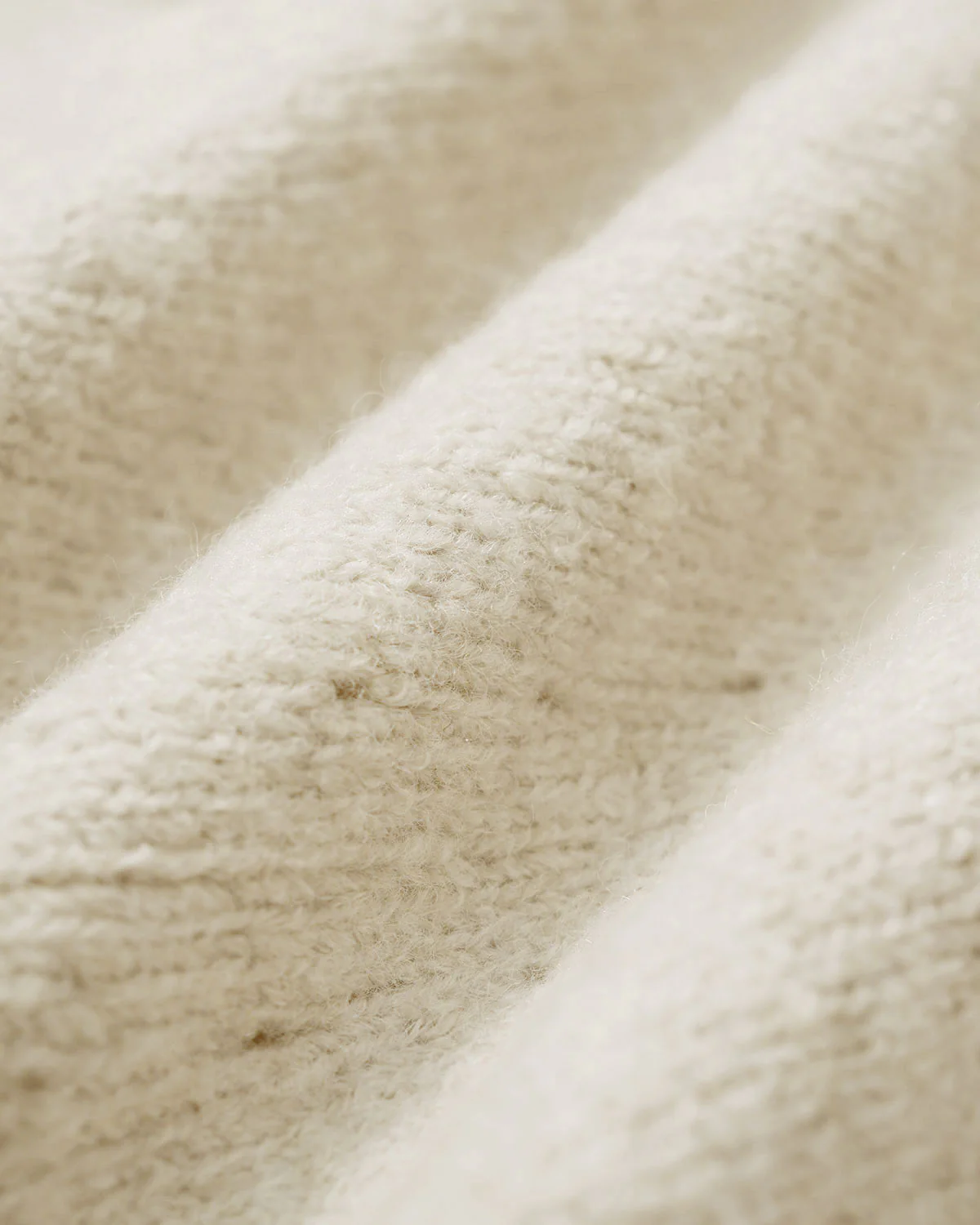 Apricot Round Neck Casual Knit Cardigan