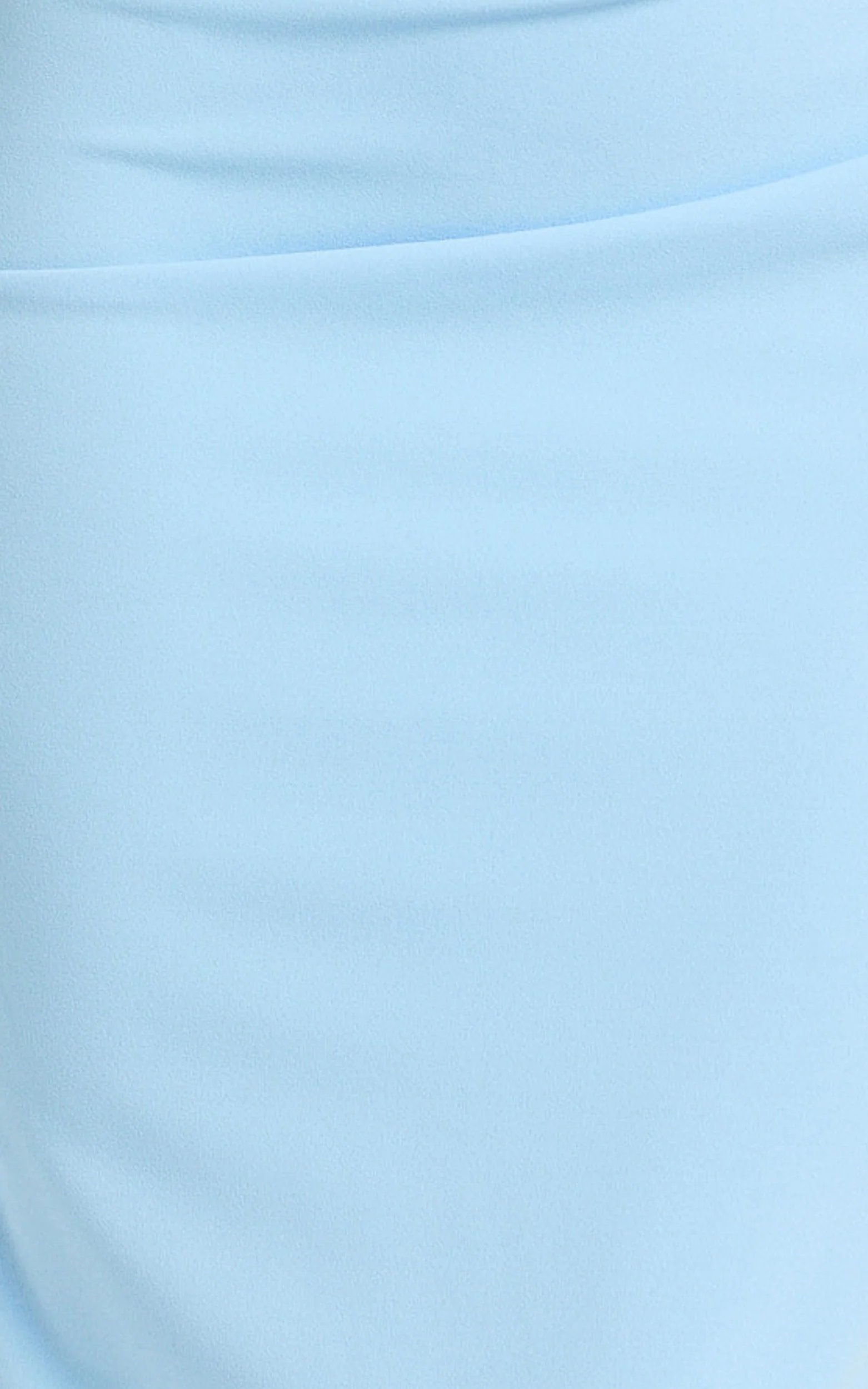 Criselda Maxi Dress - One Shoulder Maxi Dress in Blue