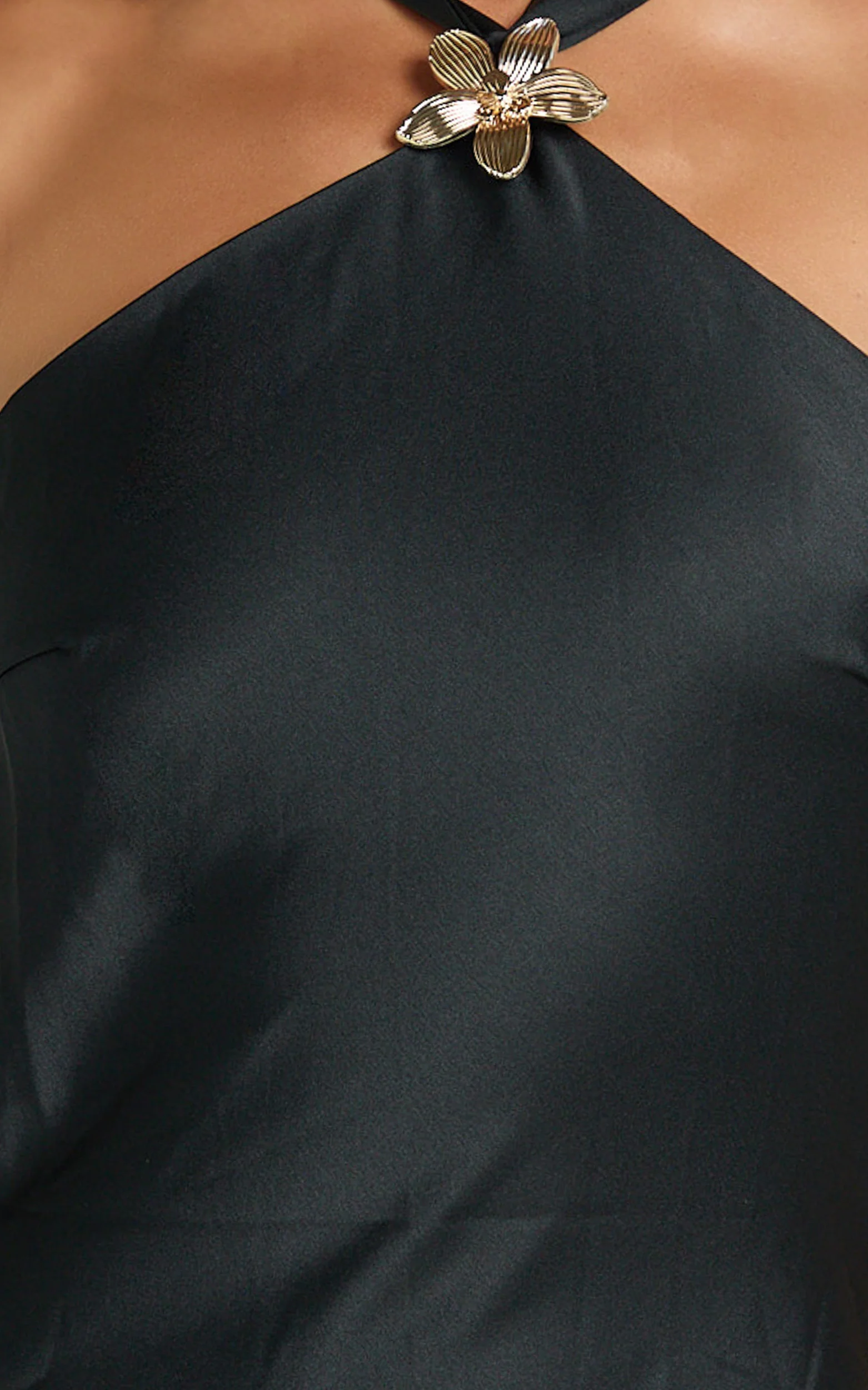 Runaway The Label - Chara Maxi Dress - In Black