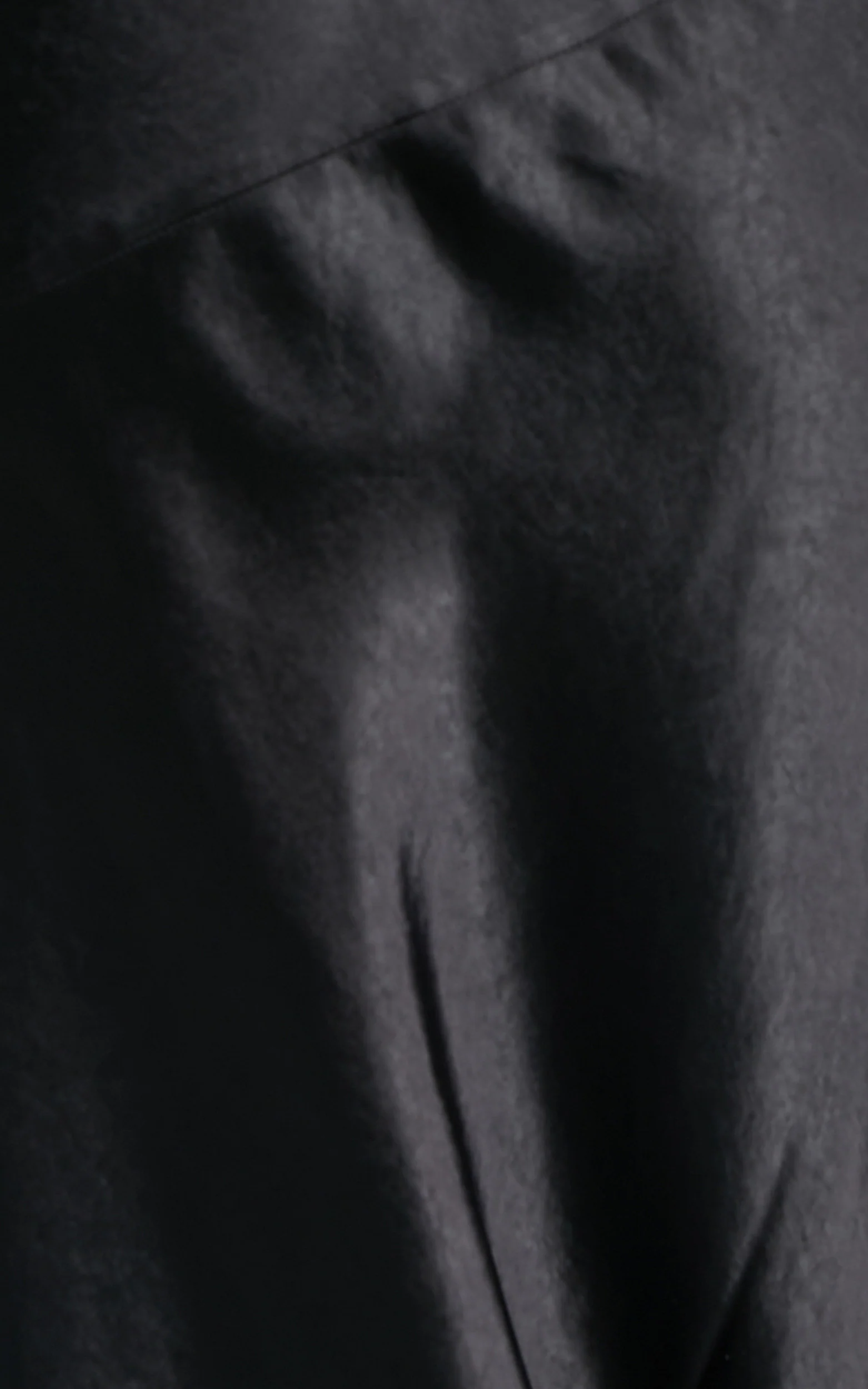 Adilah Maxi Dress - Cowl Neck Satin Dress in Black