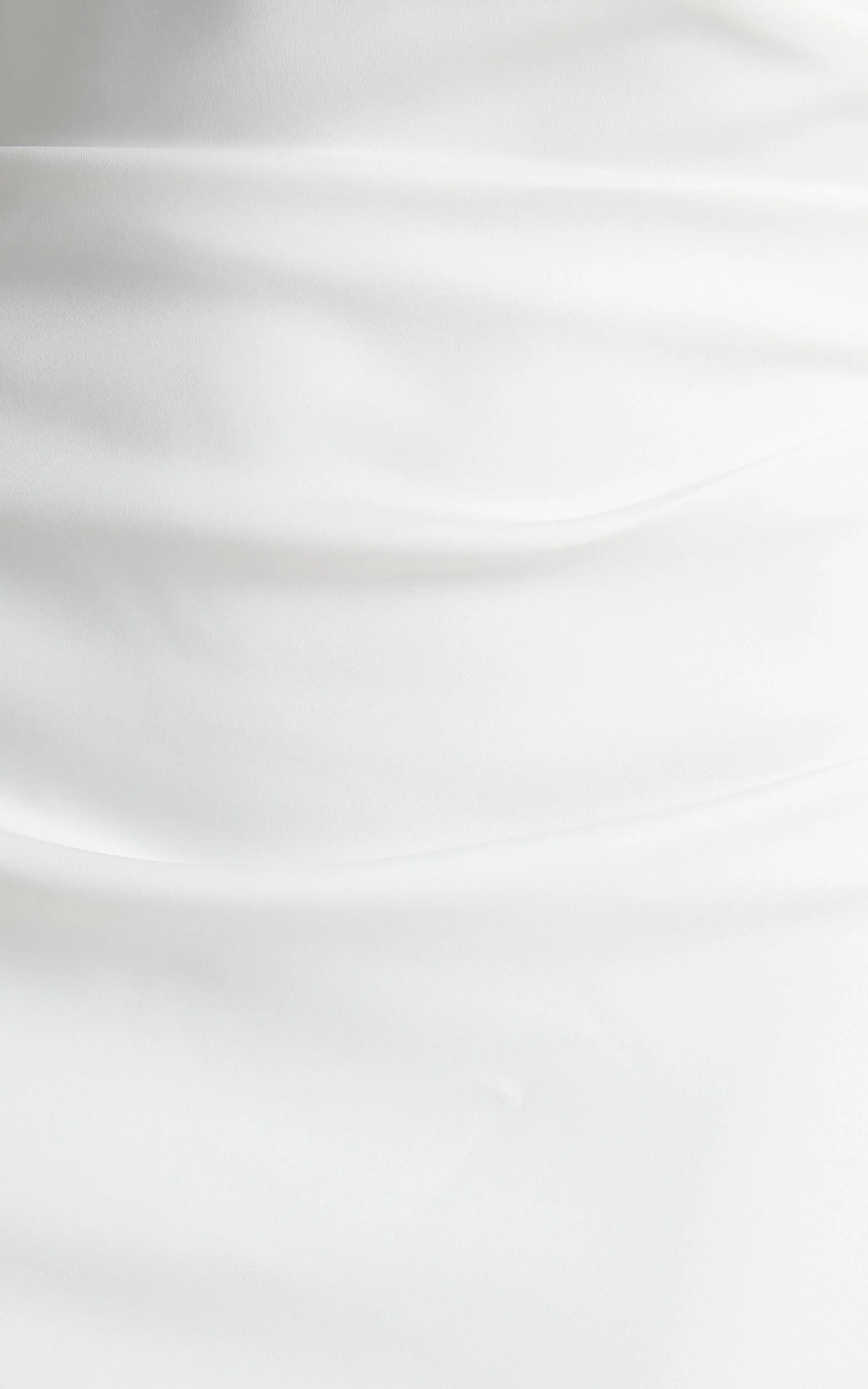 Big Love Mini Dress - Square Neck Bodycon Dress in White