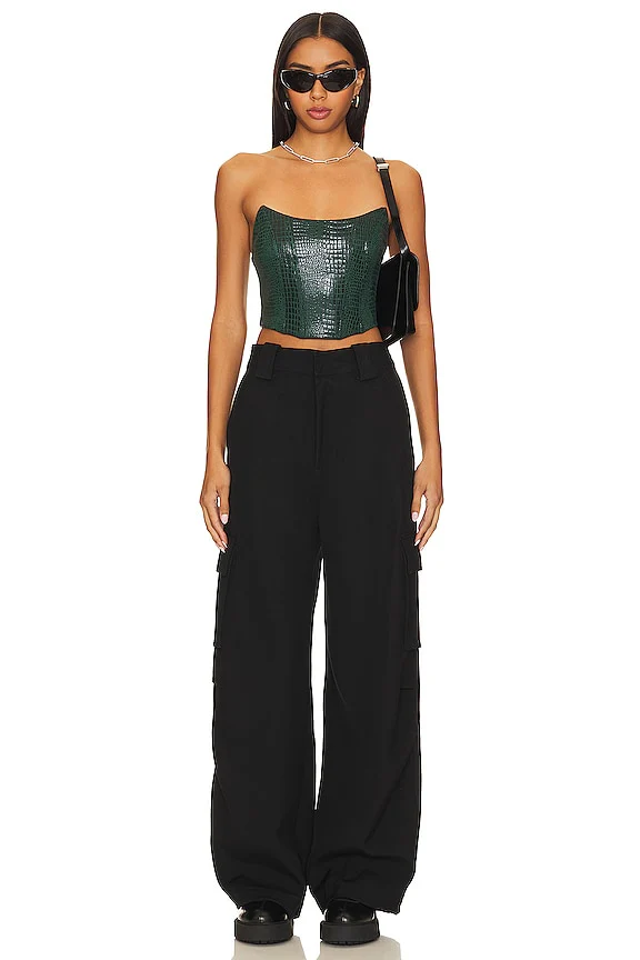 Tawny Faux Suede Top