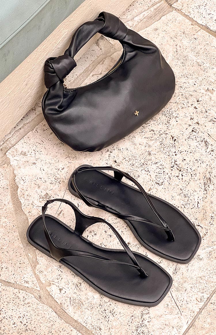 Billini Yaelle Black Sandals