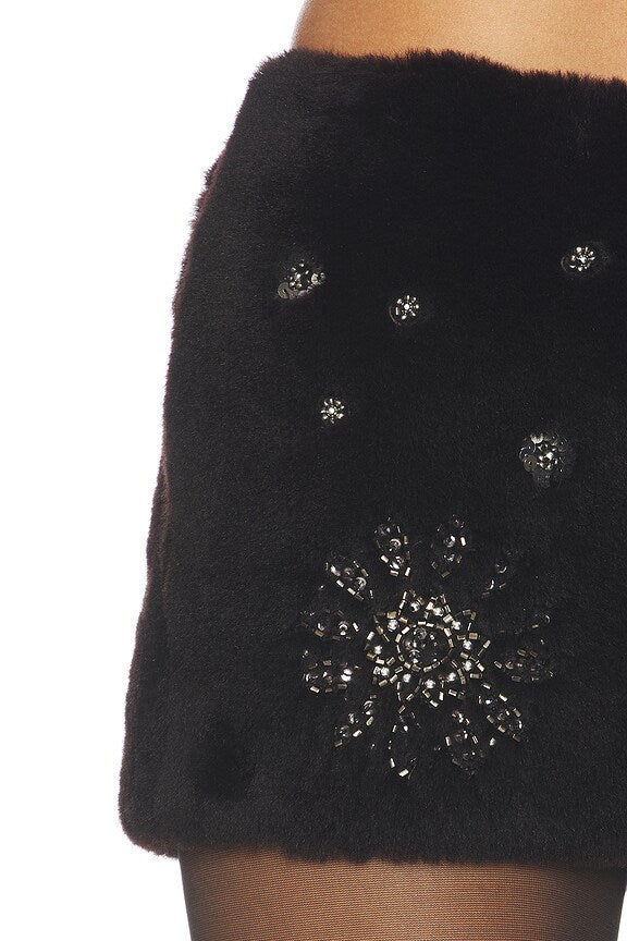 Marla Fur Skirt