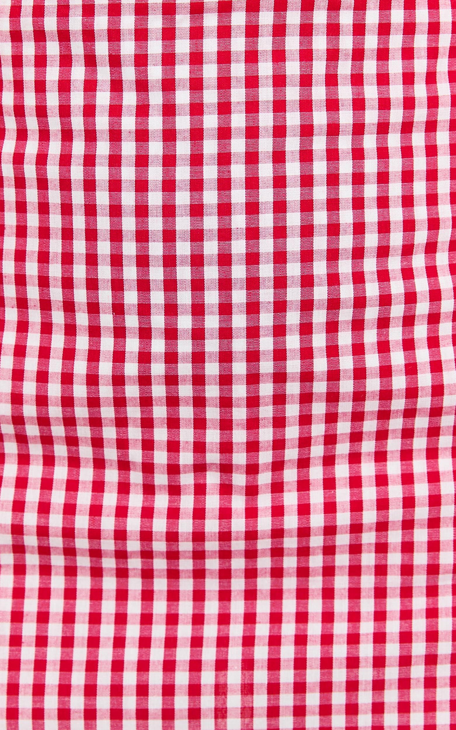 Margie Skirt -  Mini Skirt in Red Gingham