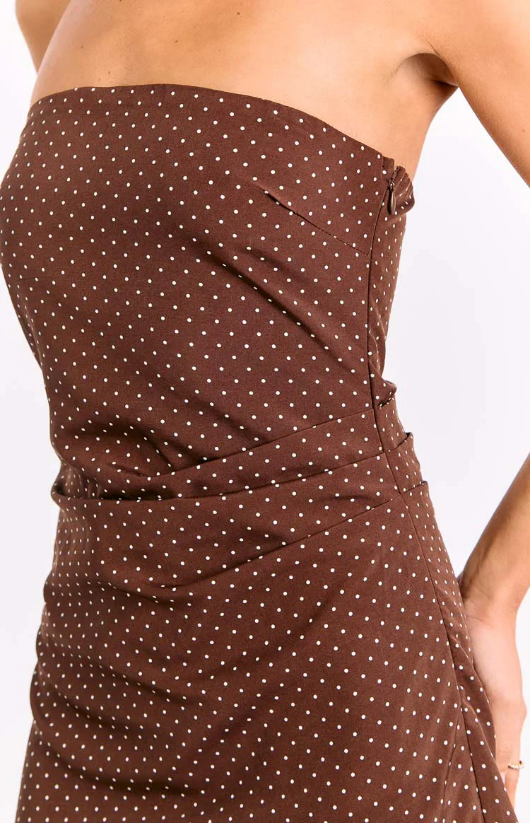 Frankie Brown Mini Dress