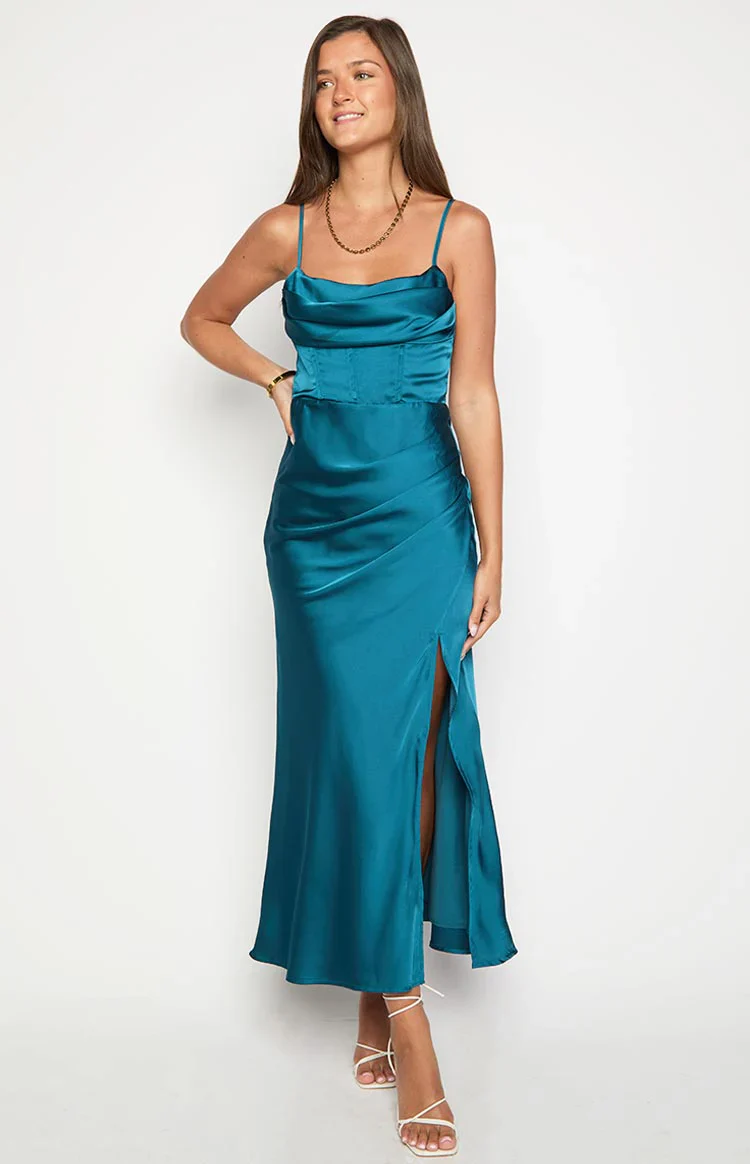 Ardette Green Maxi Dress