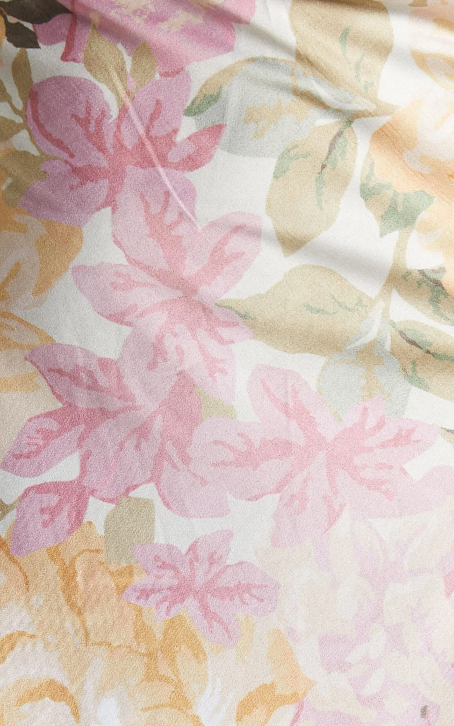 Glaucus Midi Dress - One Shoulder Cut Out Dress in Elegant Rose