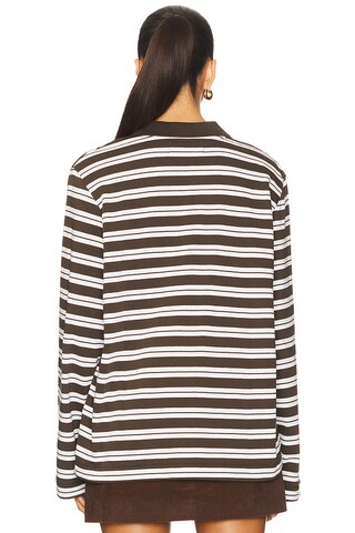 Sadover Longsleeve Polo Top